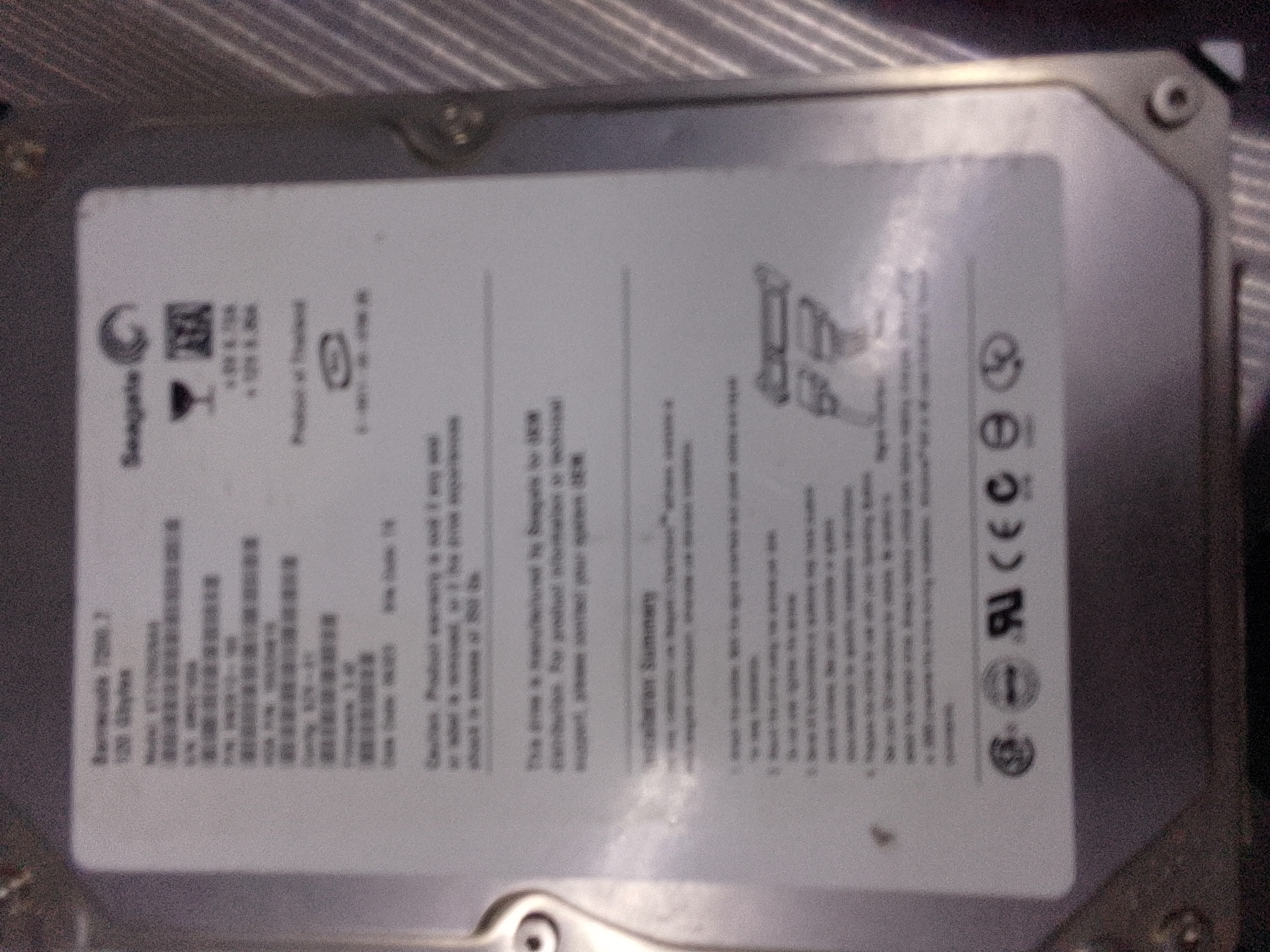 ST3120026AS, PCB: 100336321 REV B, Serial Number: 4MS2185A, P\N: 9W2813-160, F\W: 3.42