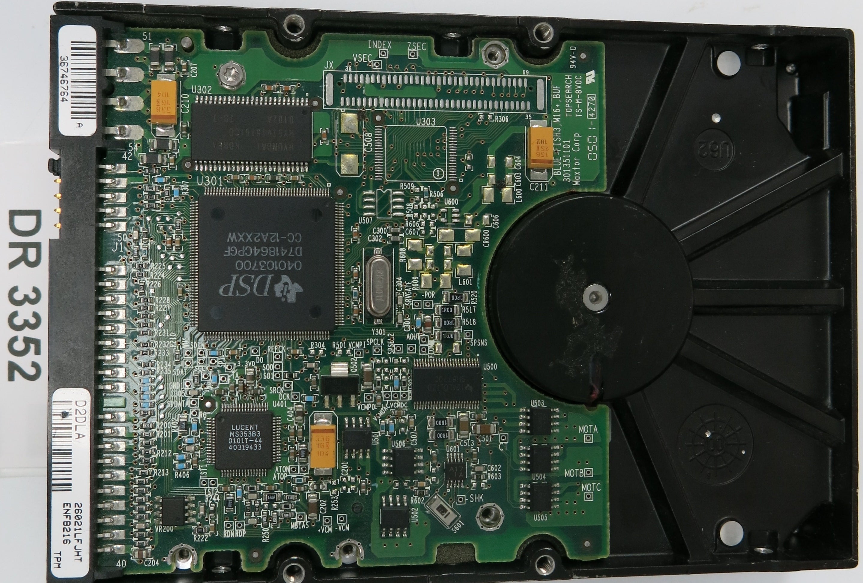 98196H8,  Serial:V80F7ZXC,  81.9GB 3.5,  PCB:301351101- REV A
