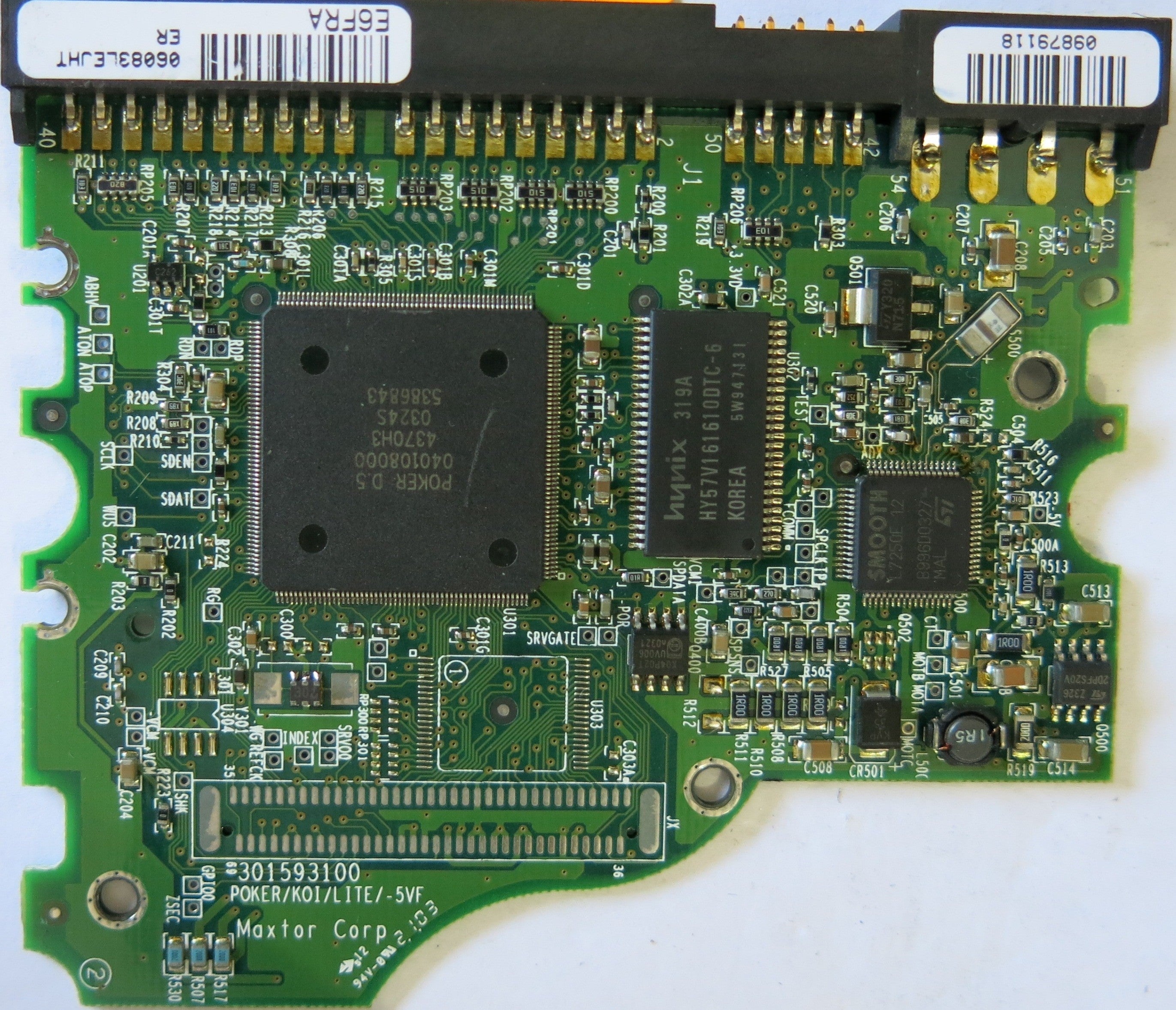 MAXTOR  4R120L0 PCB 301593100 CODE 301593100 SN R34FRDJE