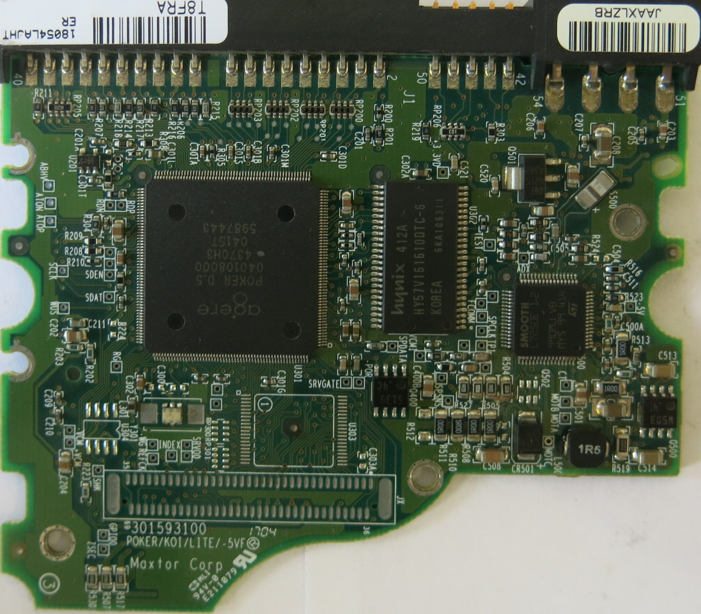 MAXTOR 4R120LO  RAMBITU0 NFGD 301593100 PCB
