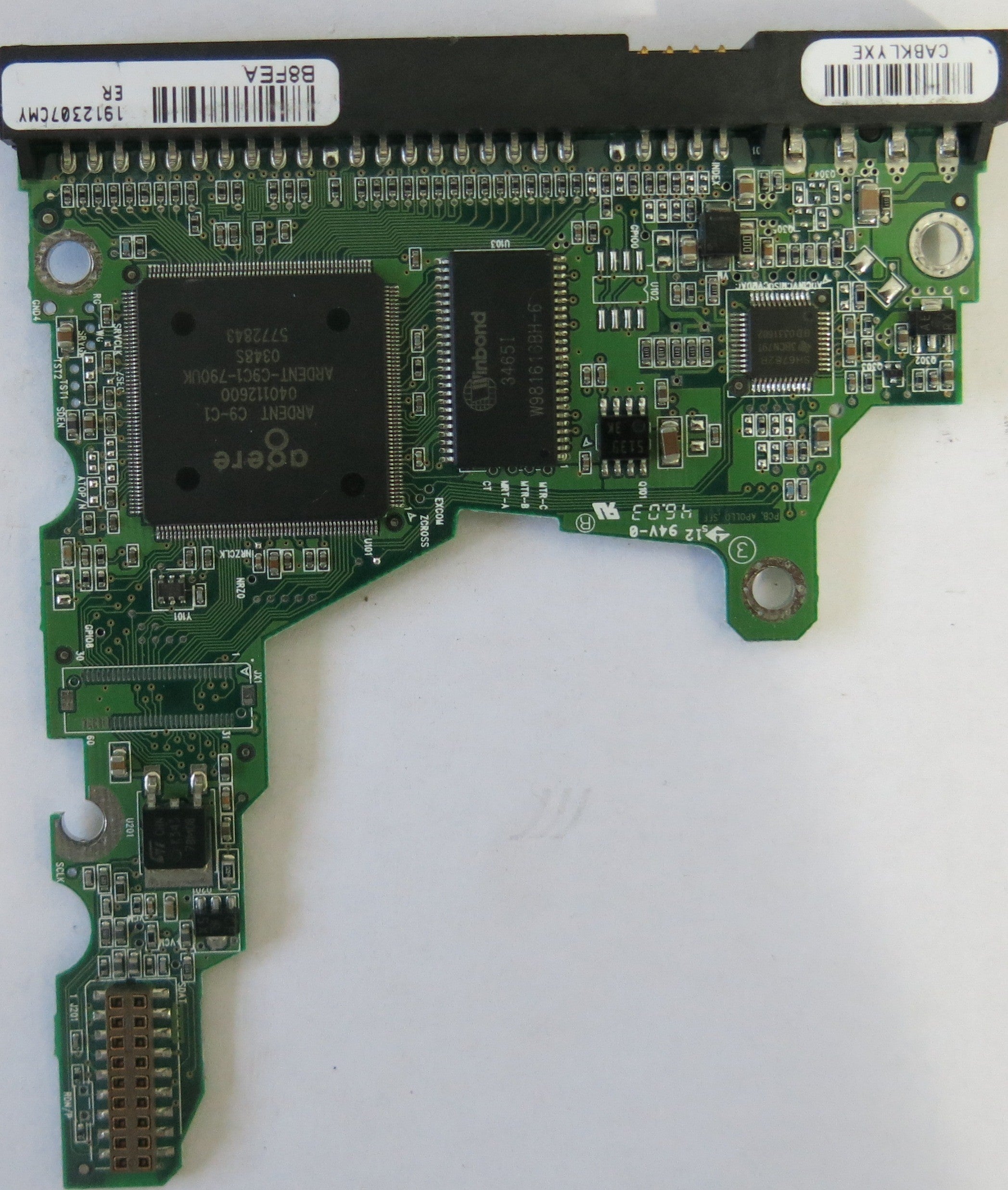 MAXTOR 6E040L0 CODE NAR61590 K.M.C.A PCB  301548100