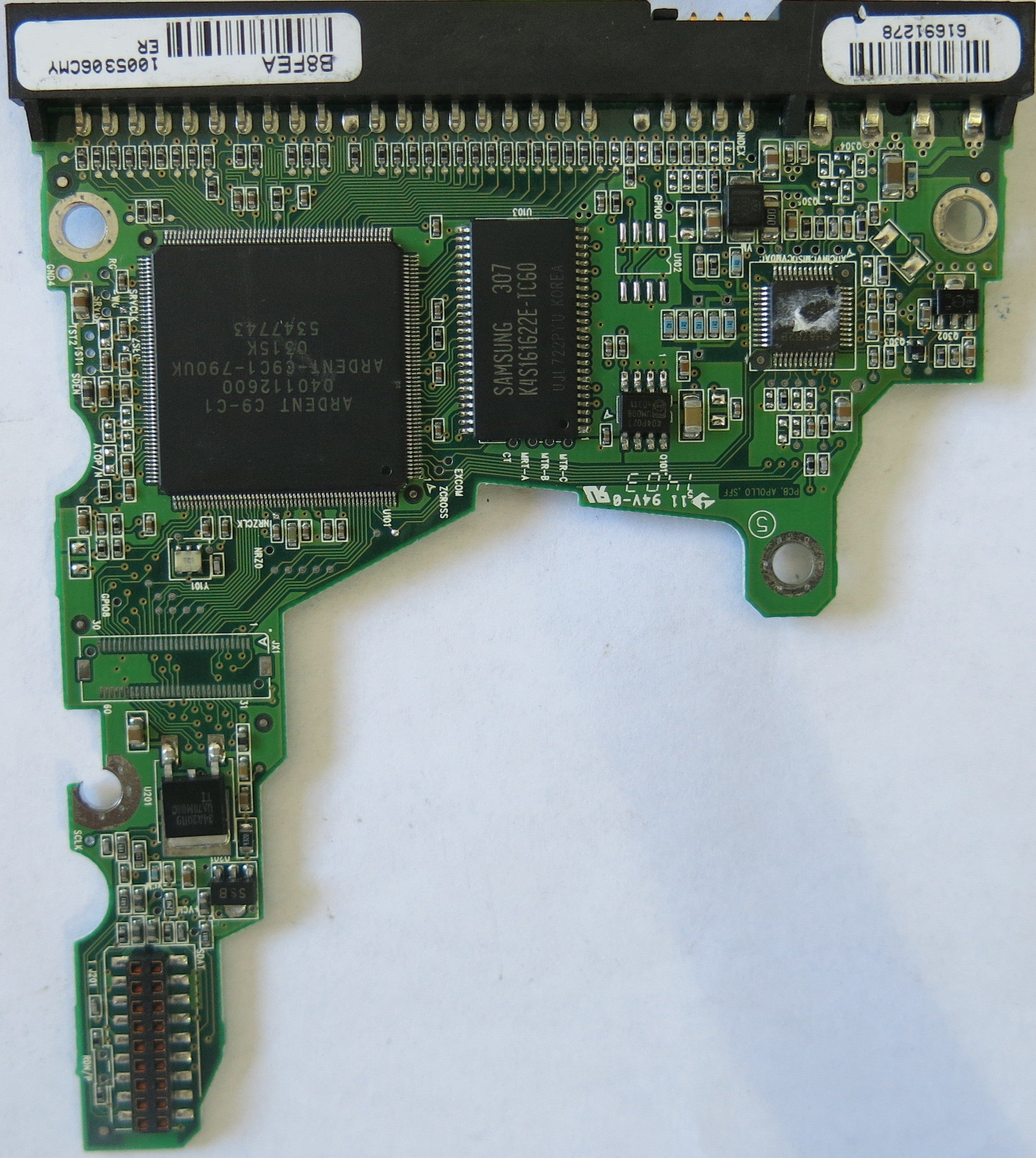 MAXTOR 6E040L0 CODE NAR61590 K.M.C.A PCB  301548100