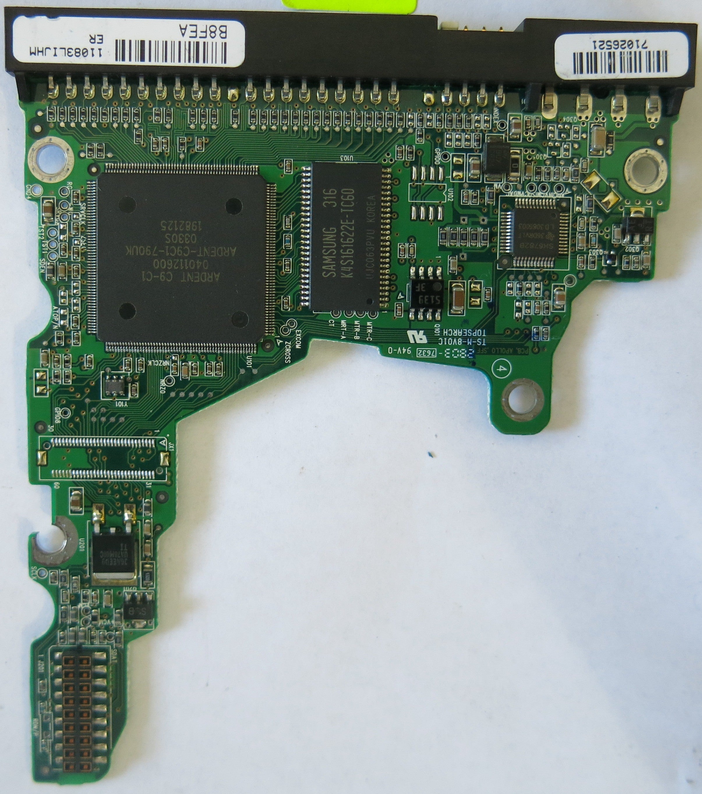 MAXTOR 6E040L0 CODE NAR61590 K.M.G.A PCB  301548100
