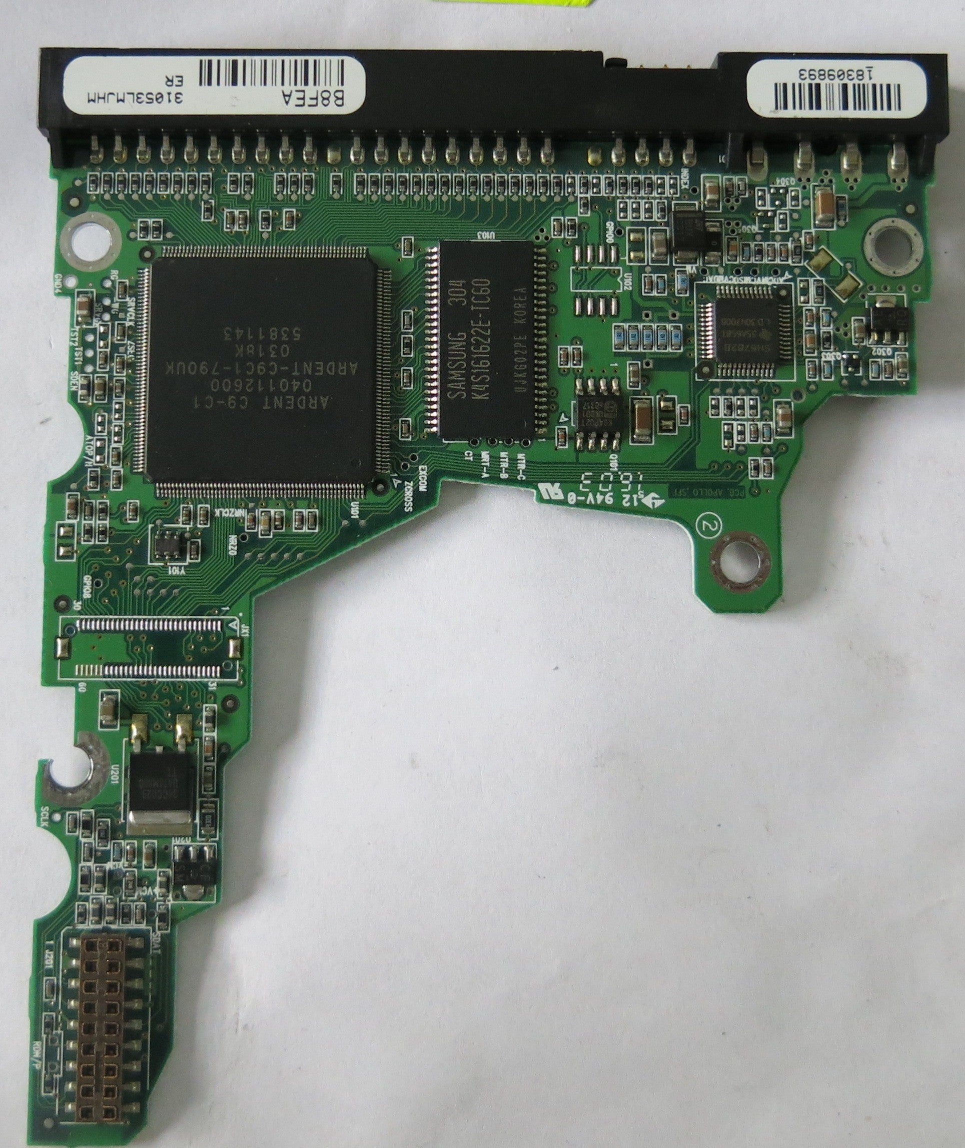 MAXTOR 6E040L0 CODE NAR61590 K.M.G.A PCB  301548100