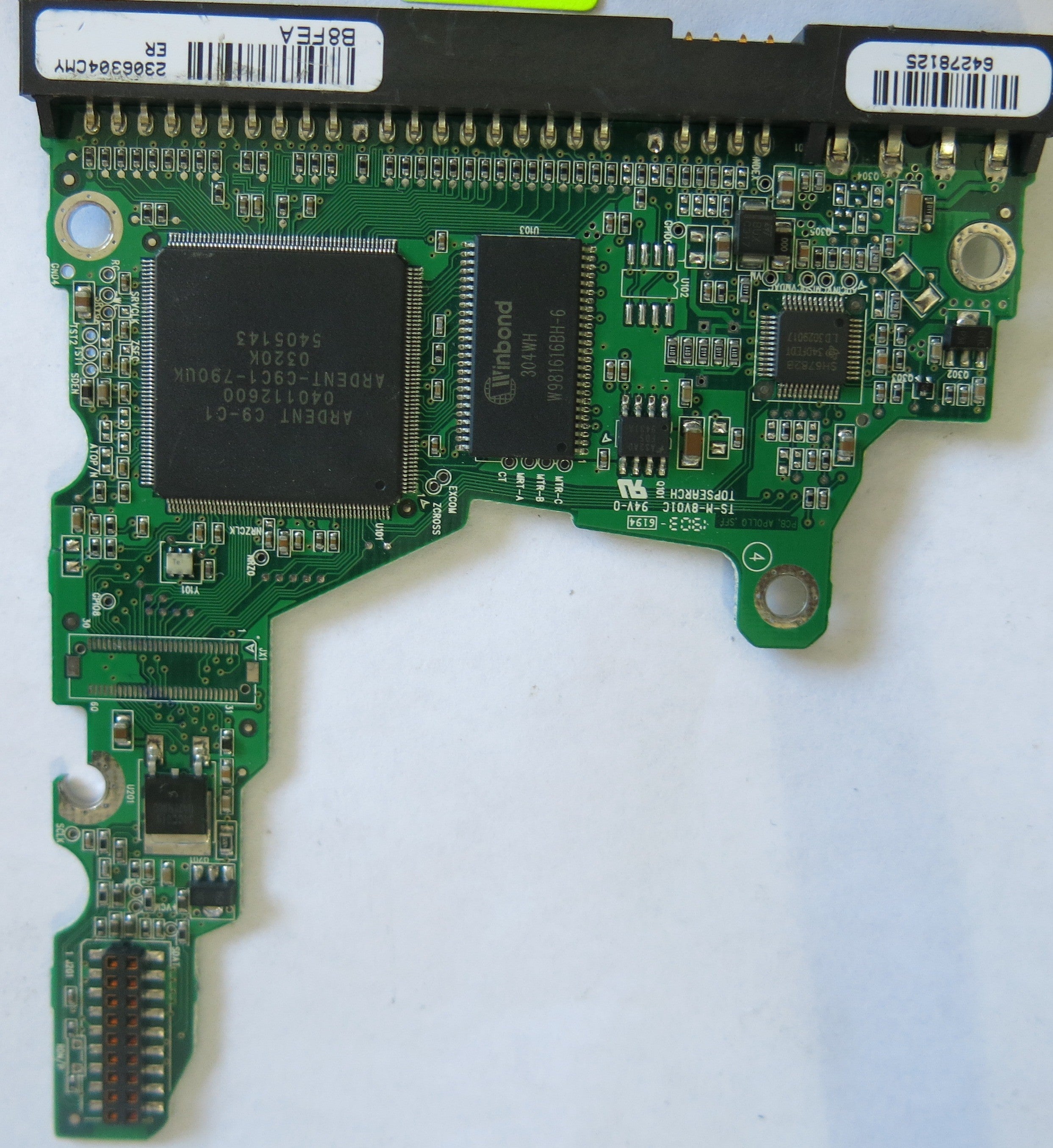 MAXTOR 6E040L0 CODE NAR61590 K.M.G.A PCB  301548100