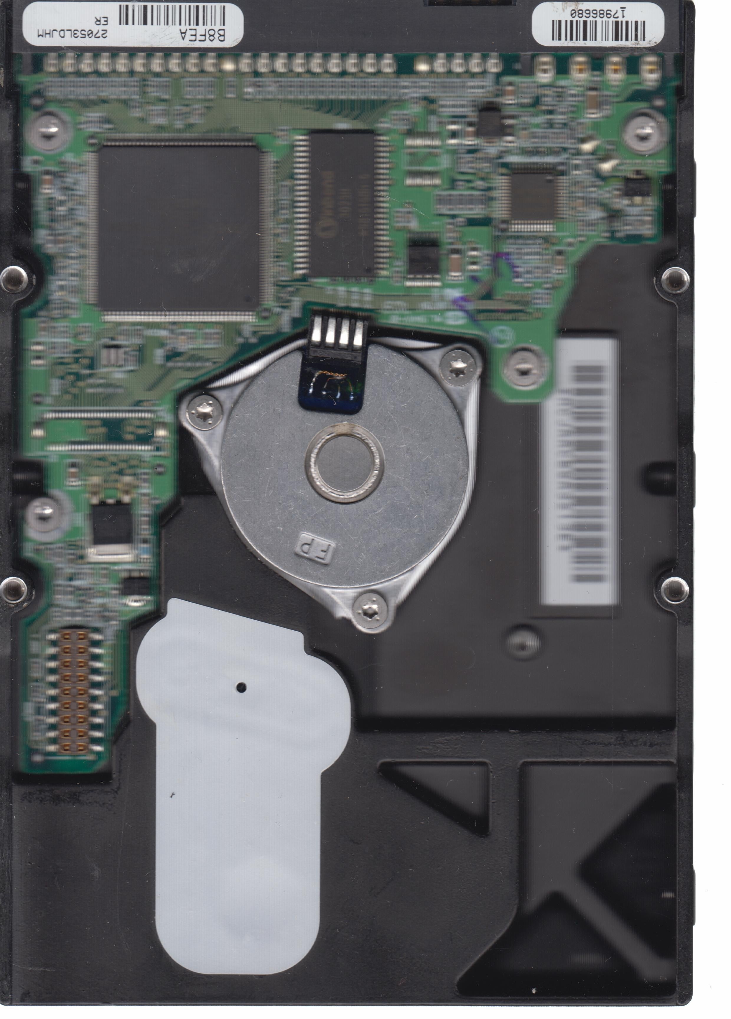 MODEL: 6E040L0,  Serial Number: CODENAR61590,  50GB 3.5,    PCB: 301548100,  Main Chip: ARDENT C9-C1 040112600,