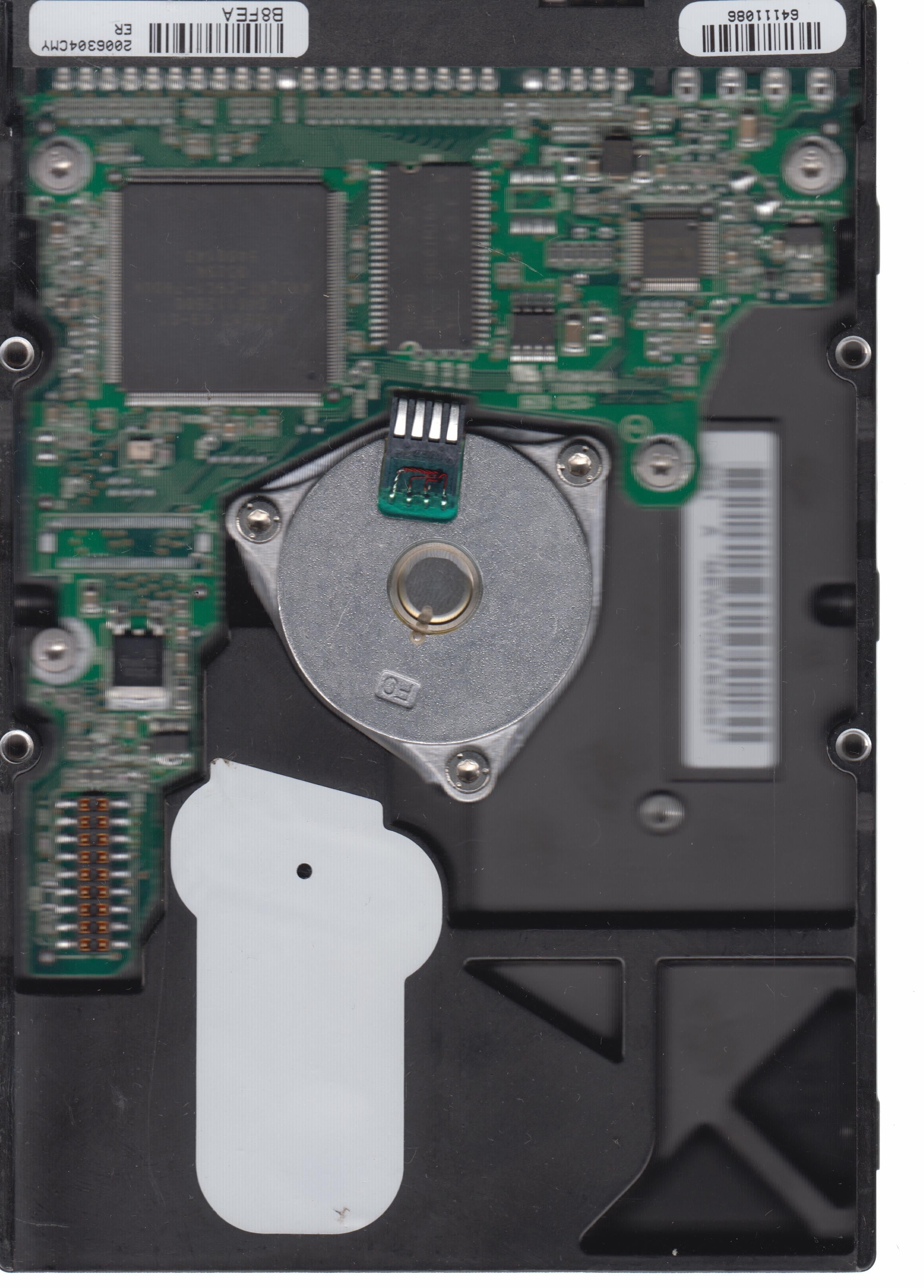 MODEL: 6E040L0, Serial Number: E1DJHGZE  40GB 3.5    PCB: 301548100,  Main Chip: ARGEN C9-C1 040112600