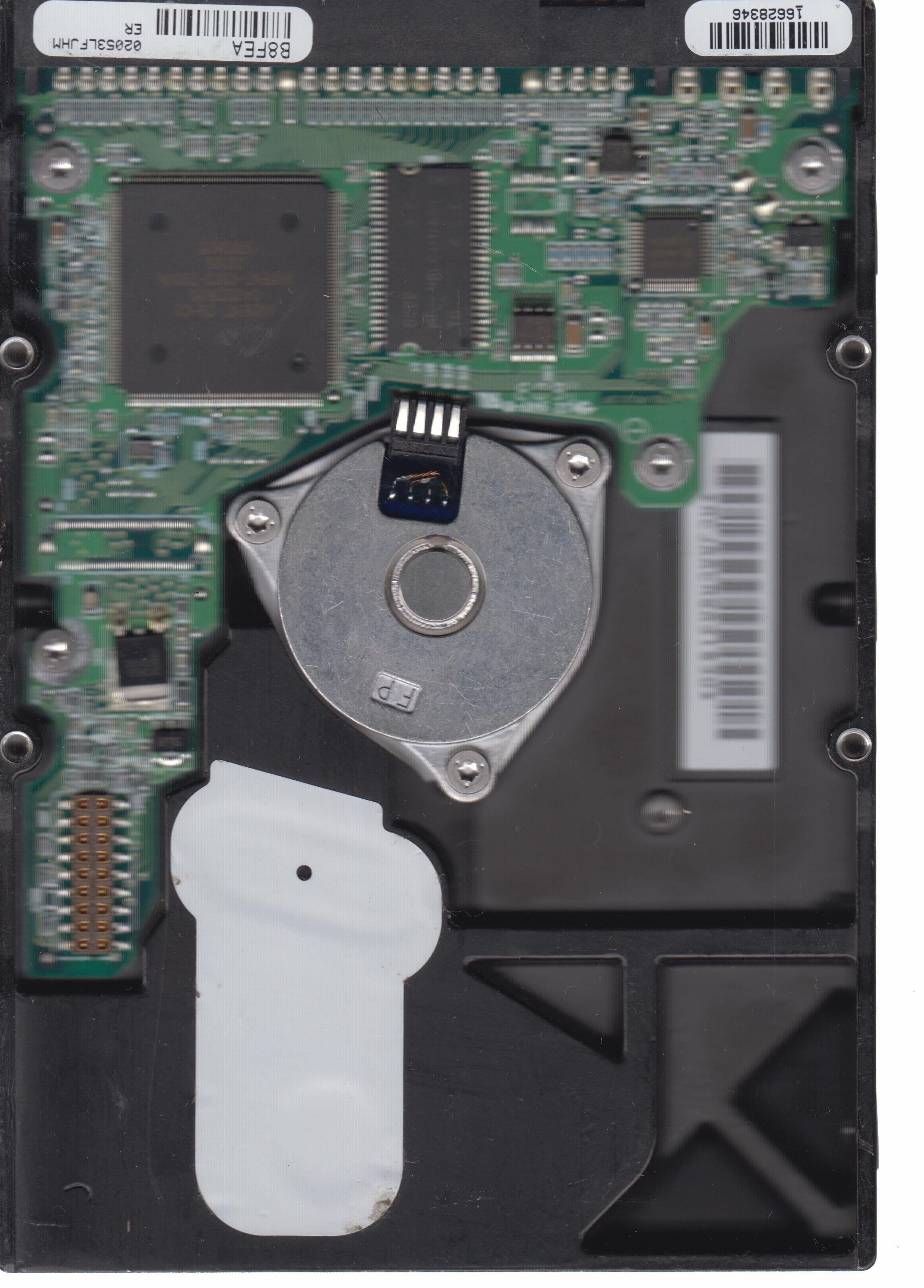 MODEL: 6E040L0510633,  Serial Number: 25B6201H1OT0PT  40GB 3.5,    PCB: 301548100,  Main Chip: ARDENT C9-01 040112600