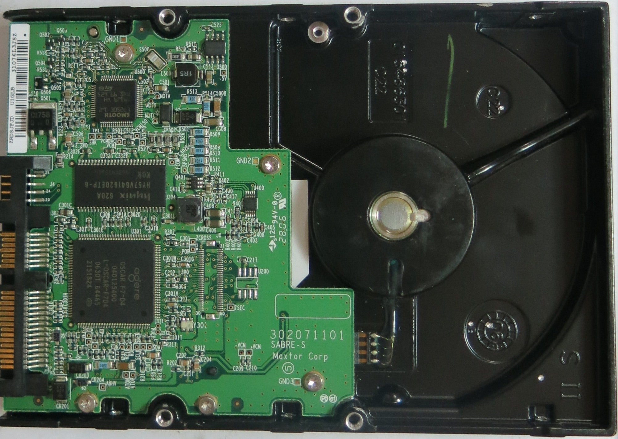 6L080M00 PCB: 302071101 SERIAL: L27570BG CODE: BACE 1G20 K.G.G.A 80GB