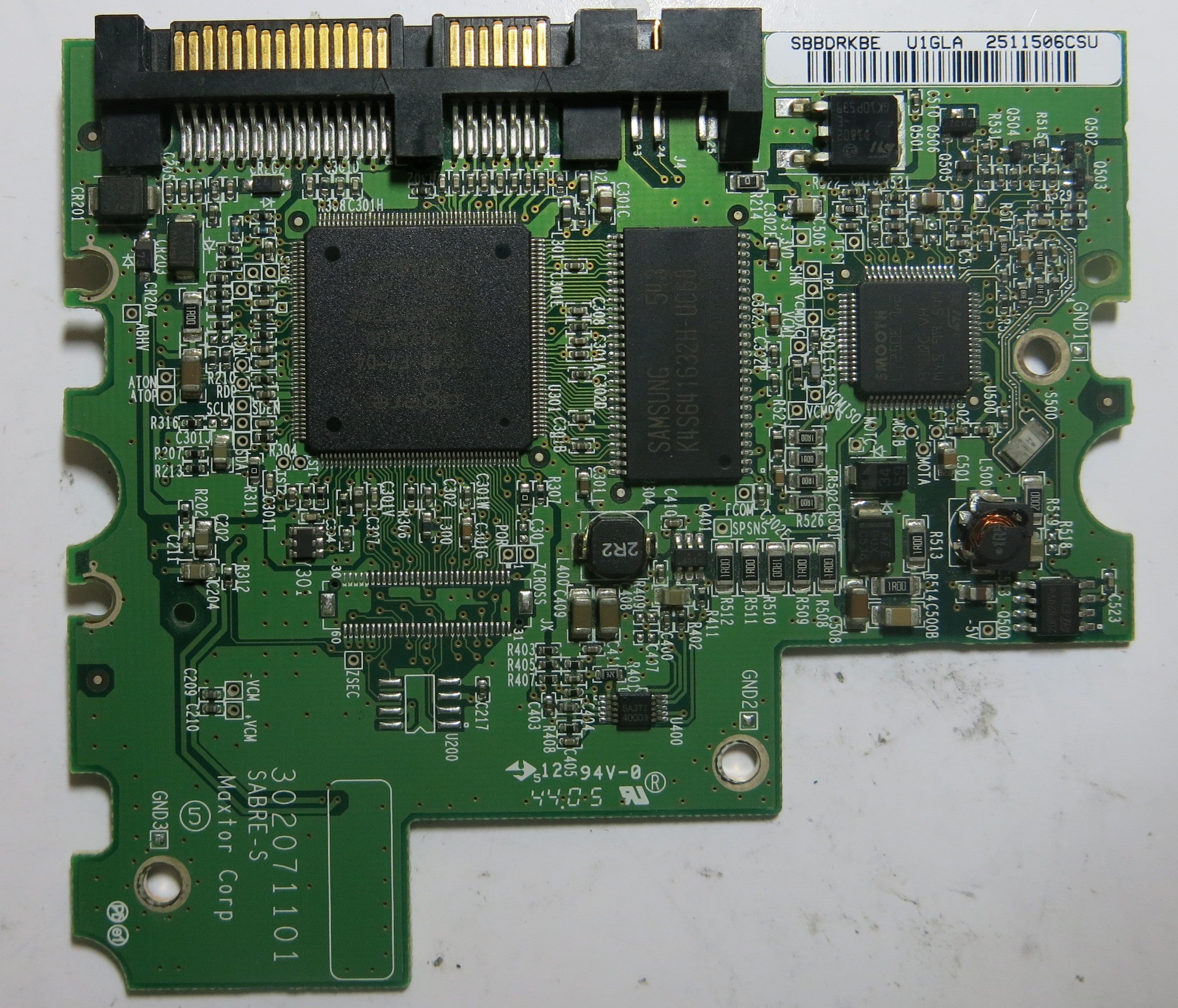 MAXTOR 6L160M0 BACE1G10 K,G,B,A 302071101 PCB