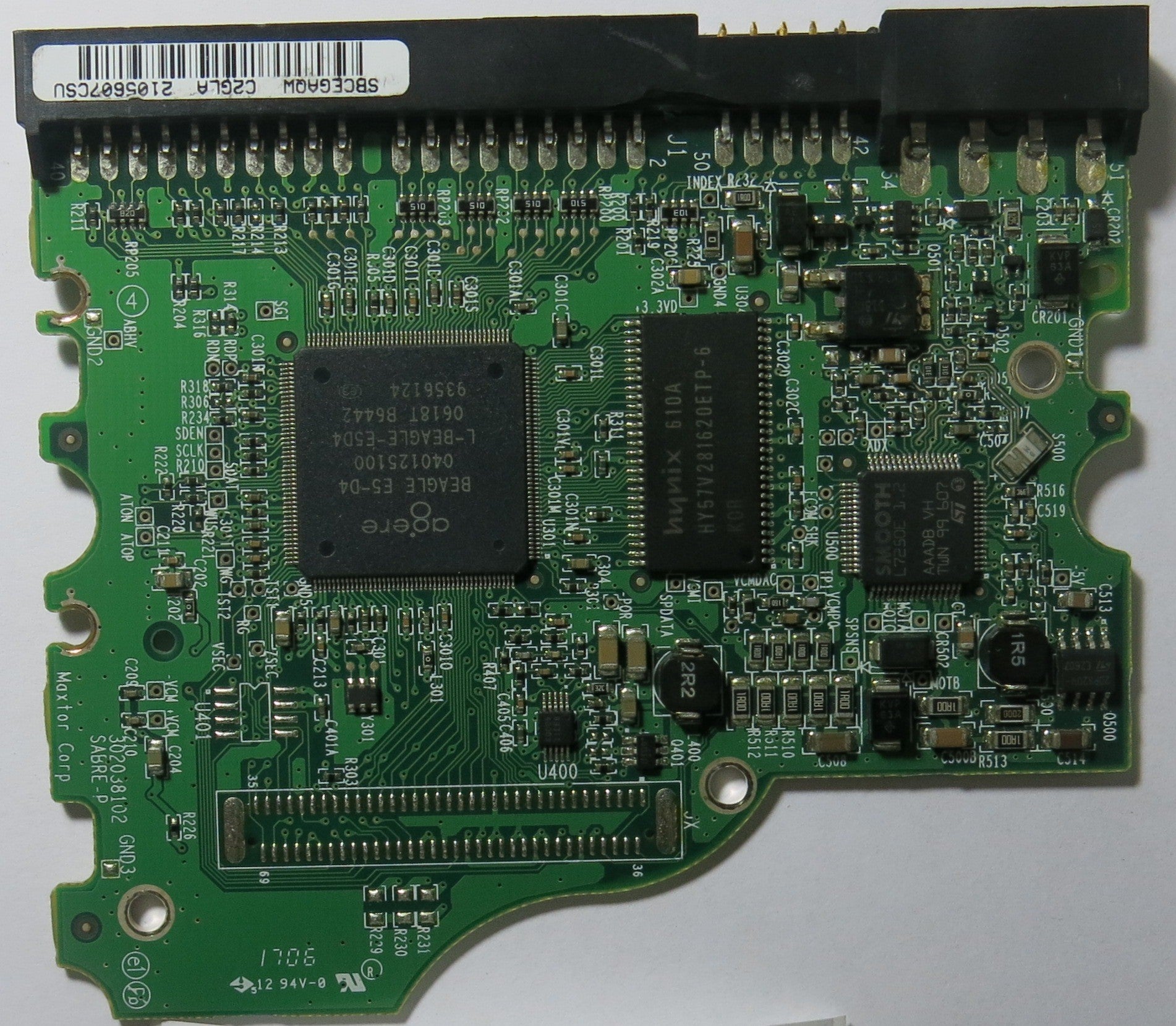 MAXTOR 7l250R0 CODE BAJ41G20 ,N,M,B,A PCB 302038102