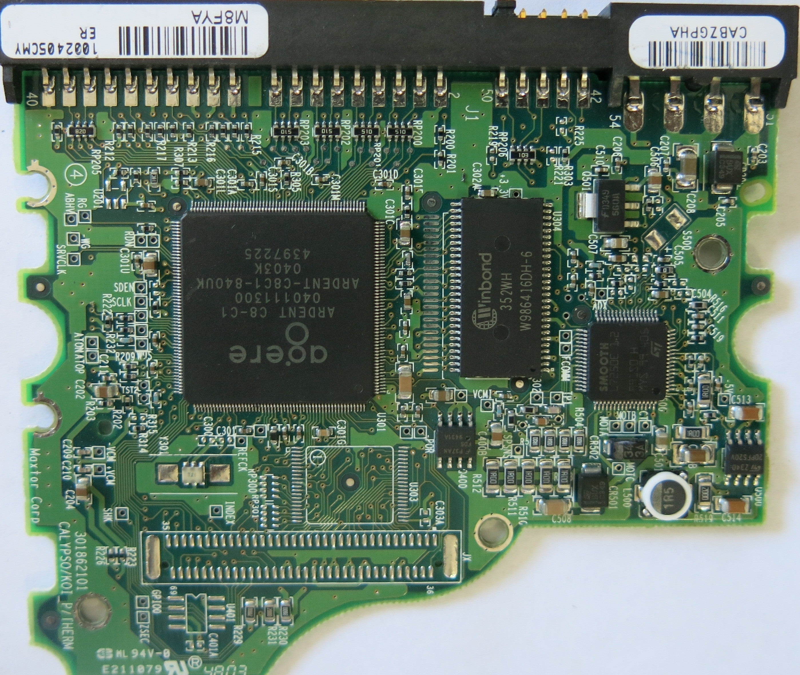 MAXTOR 7Y250P0 CODE YAR41BW0 K,G,G,D PCB 301862101