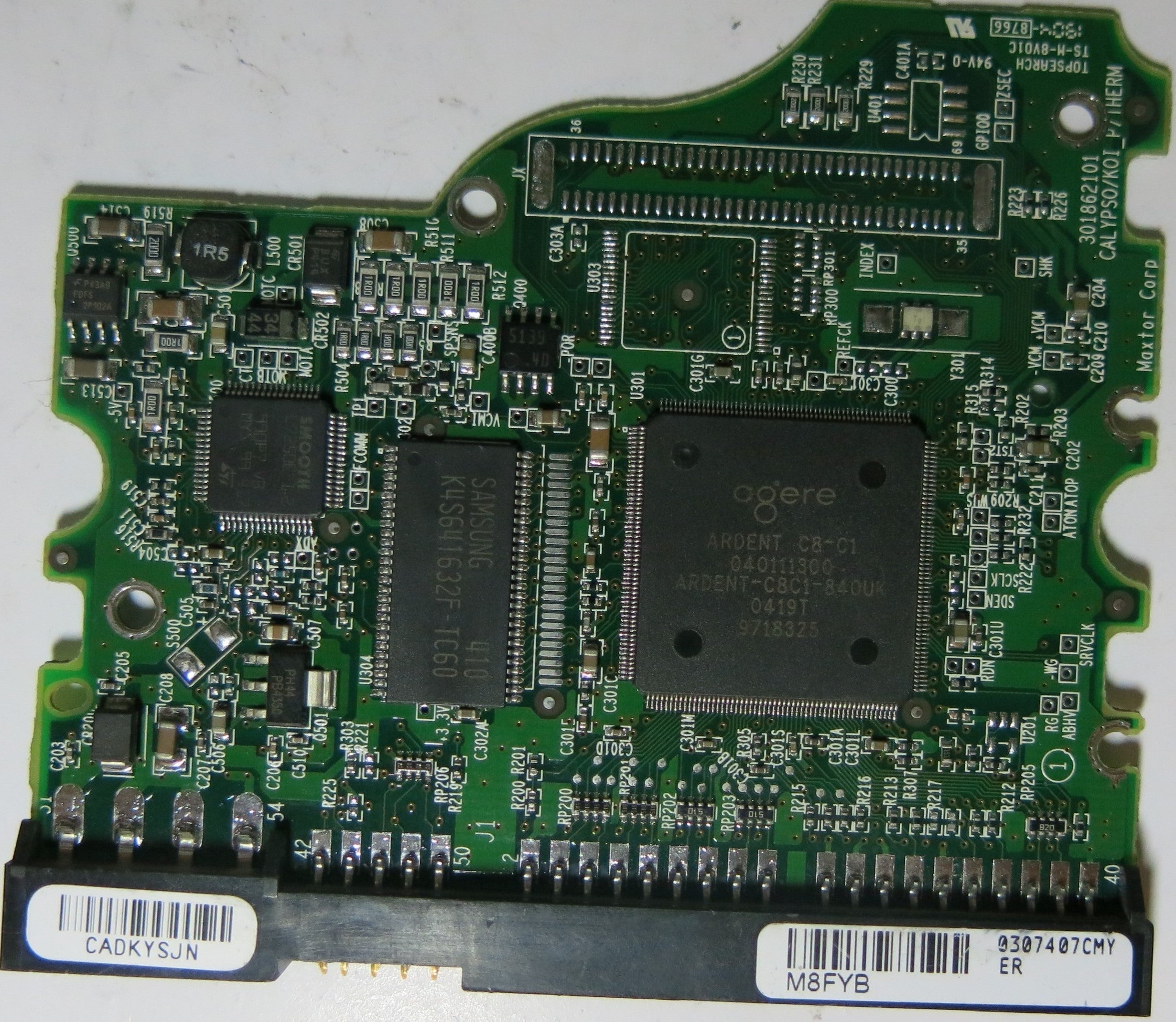 MAXTOR 7Y250P0 YAR41BW0 K,G,B,D 301862101 PCB
