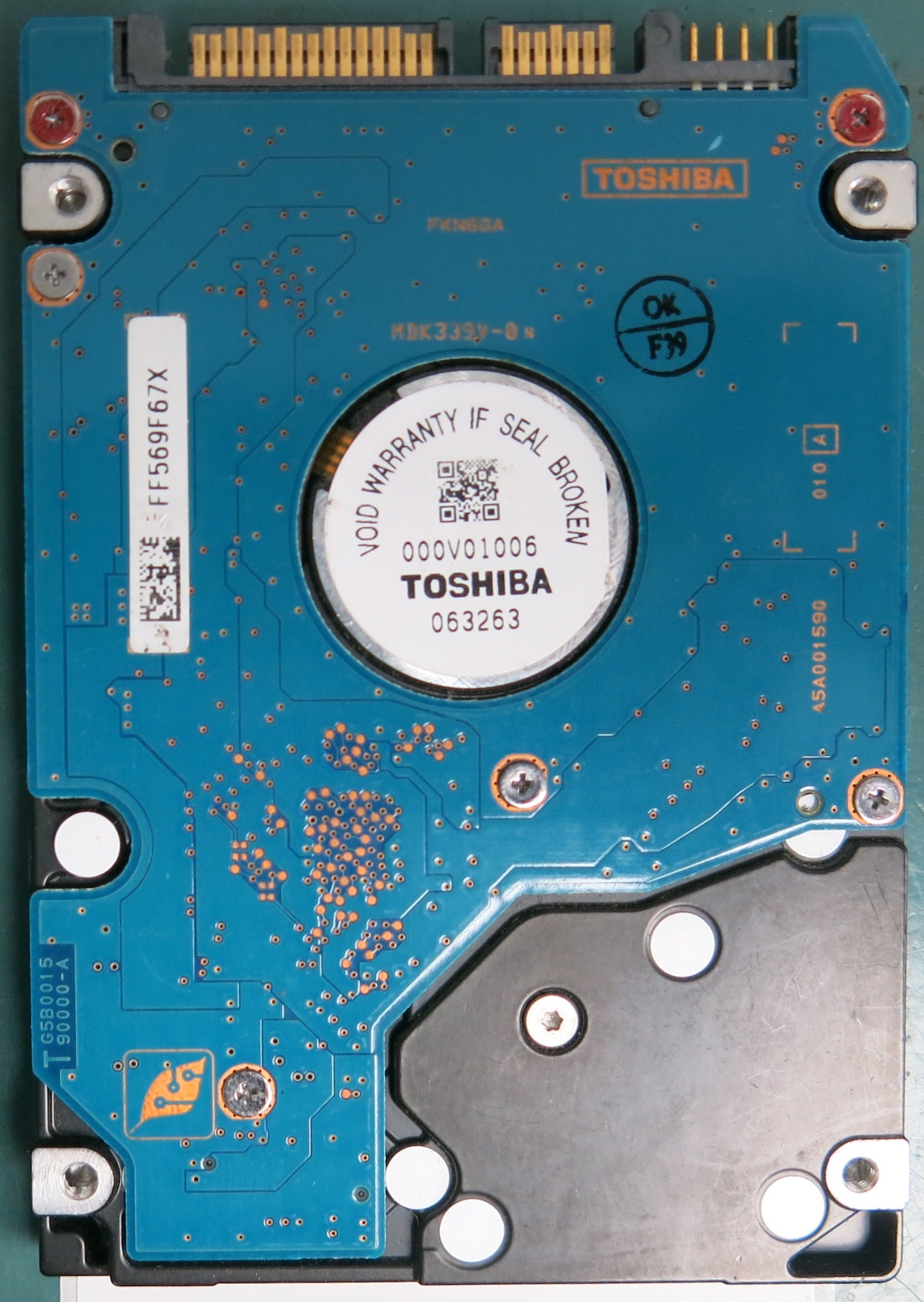 MK1234GSX, 120GB 2.5, PCB: G58001590000-A