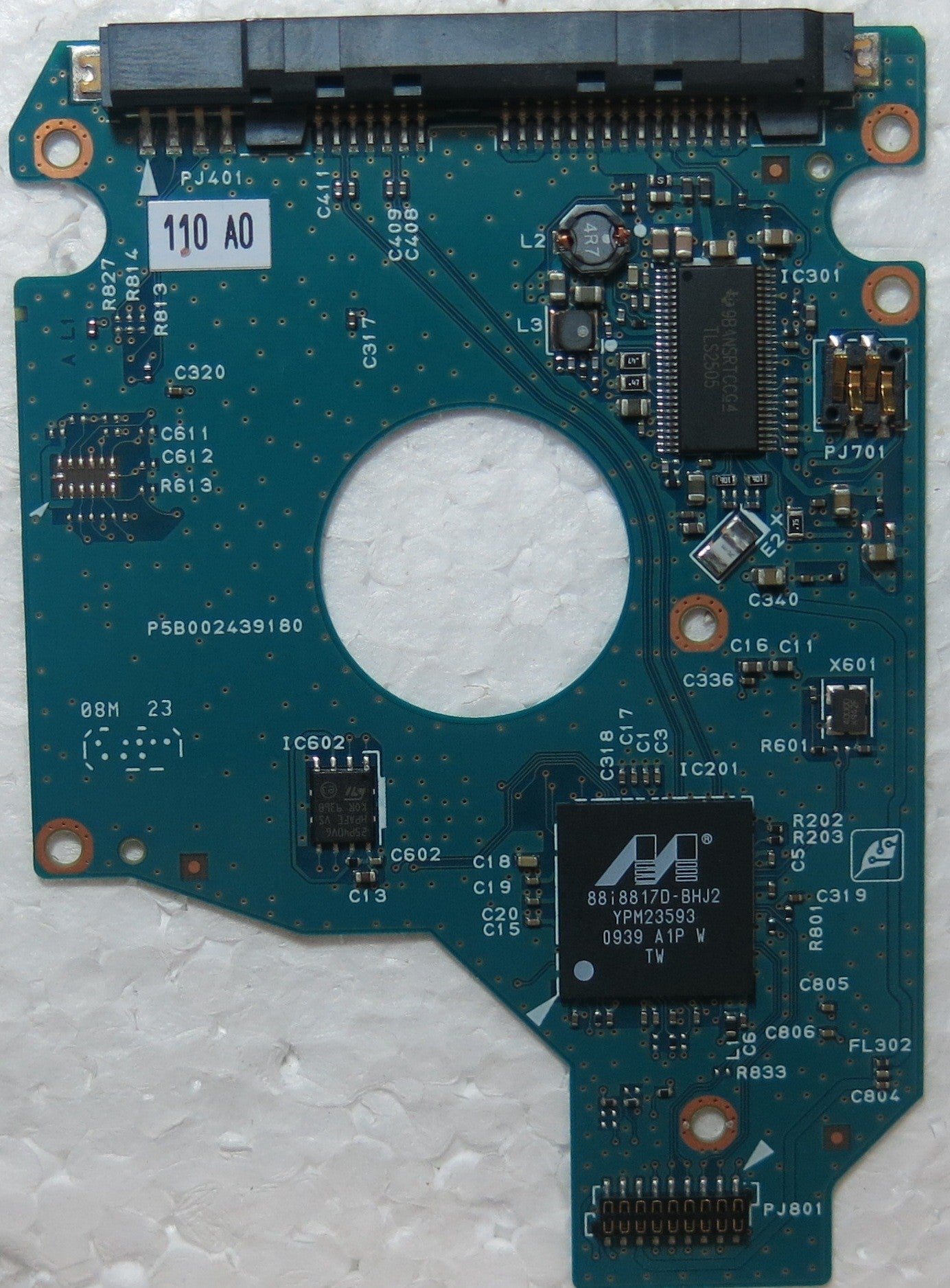 MK1655GSX HDD2H25 H ZR01 S G002439-0A PCB