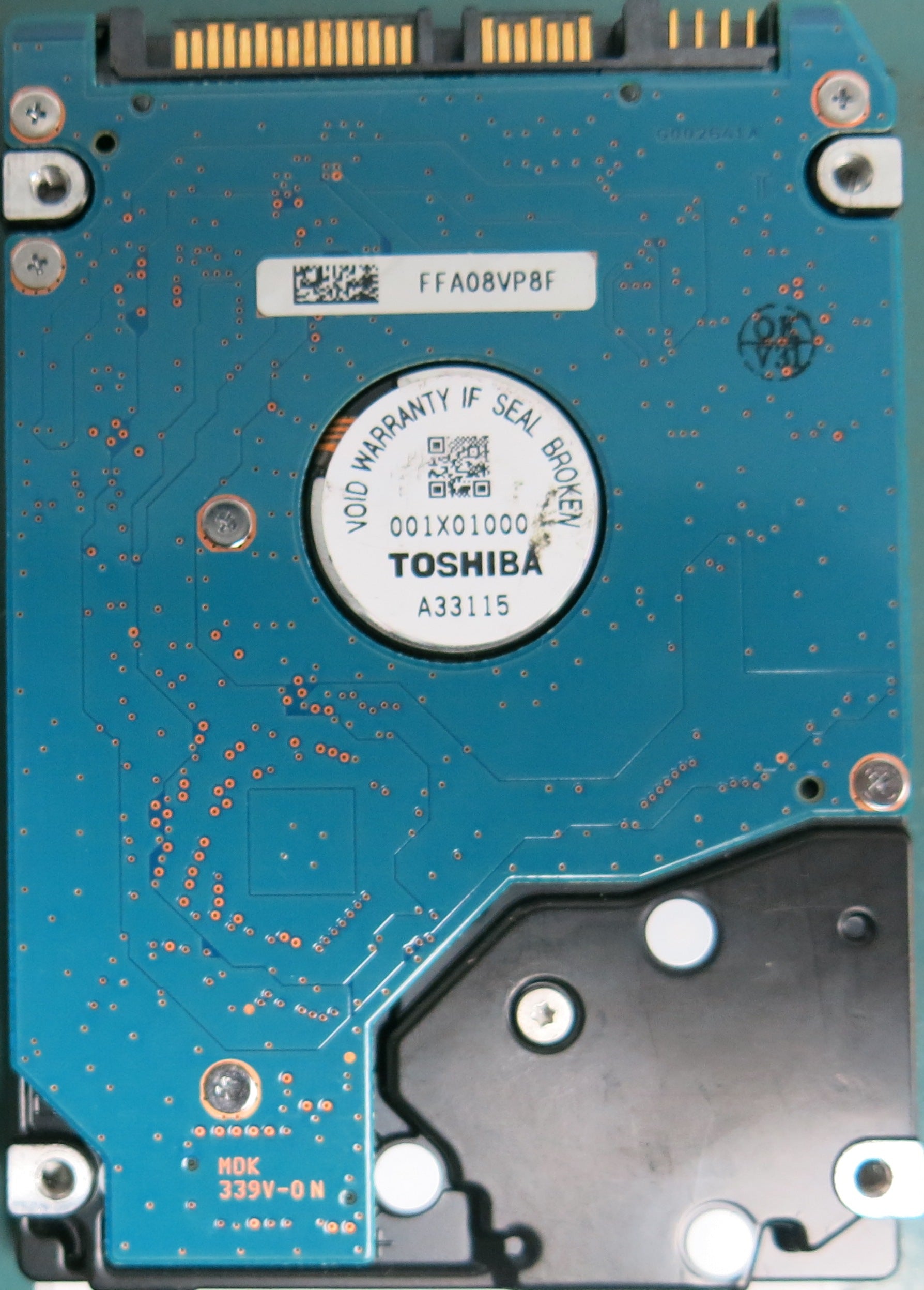 MK1665GSX, 160GB 2.5, PCB: G002641A