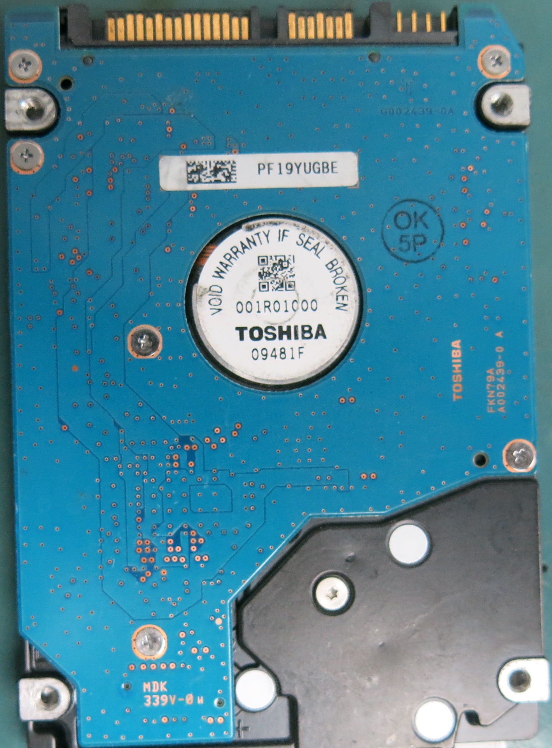 MK2555GSX, 250GB 2.5, PCB: G002439