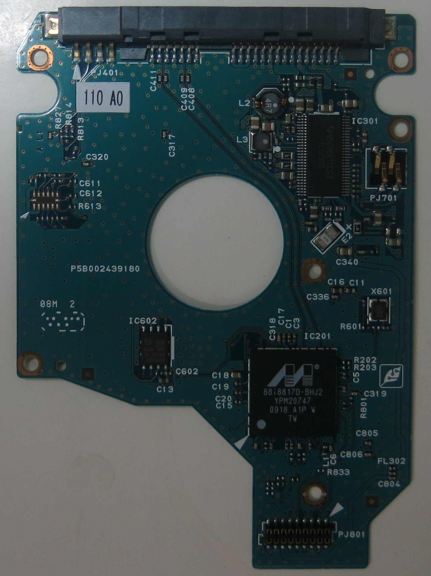 MK2555GSX HDD2H24 E UL01 S G002439-0A PCB