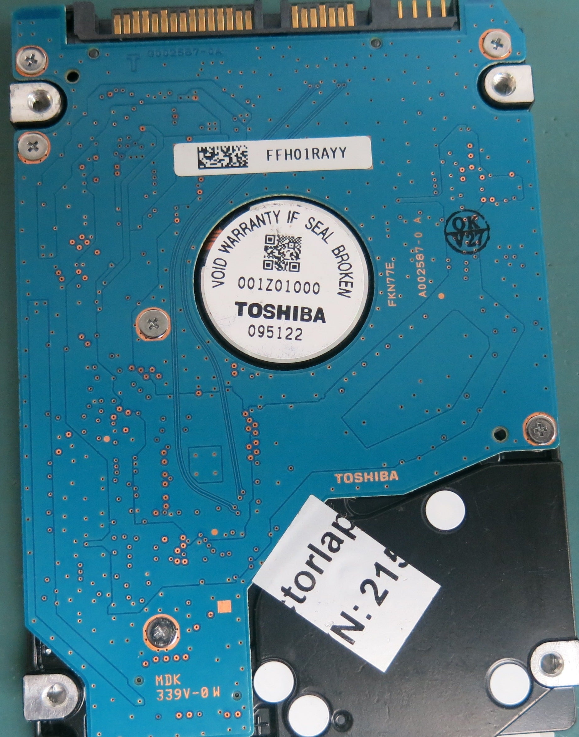 MK2556GSY, 250GB