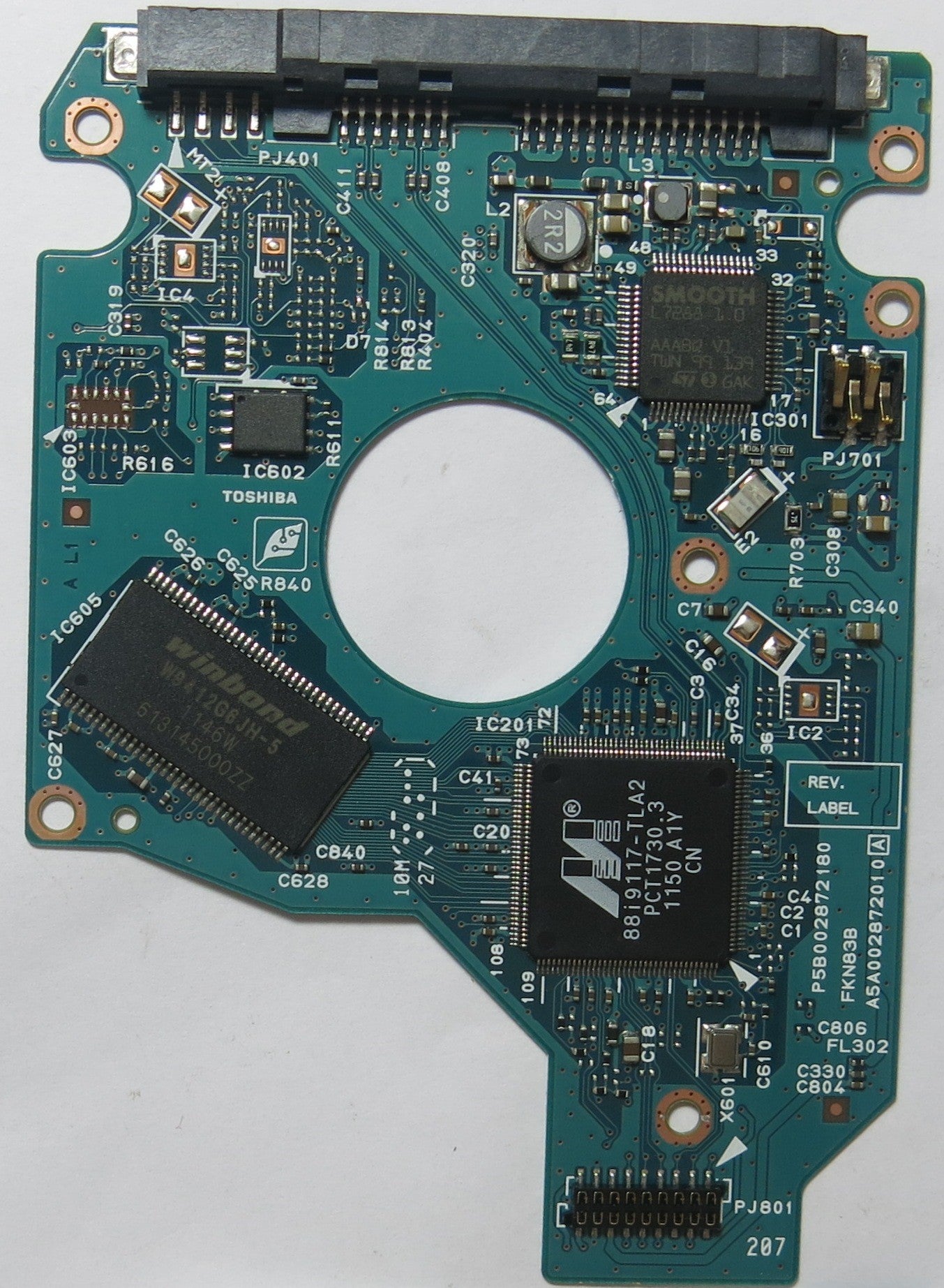 MK2561GSYN HDD2F24 F VLO1 T GOO2872A PCB