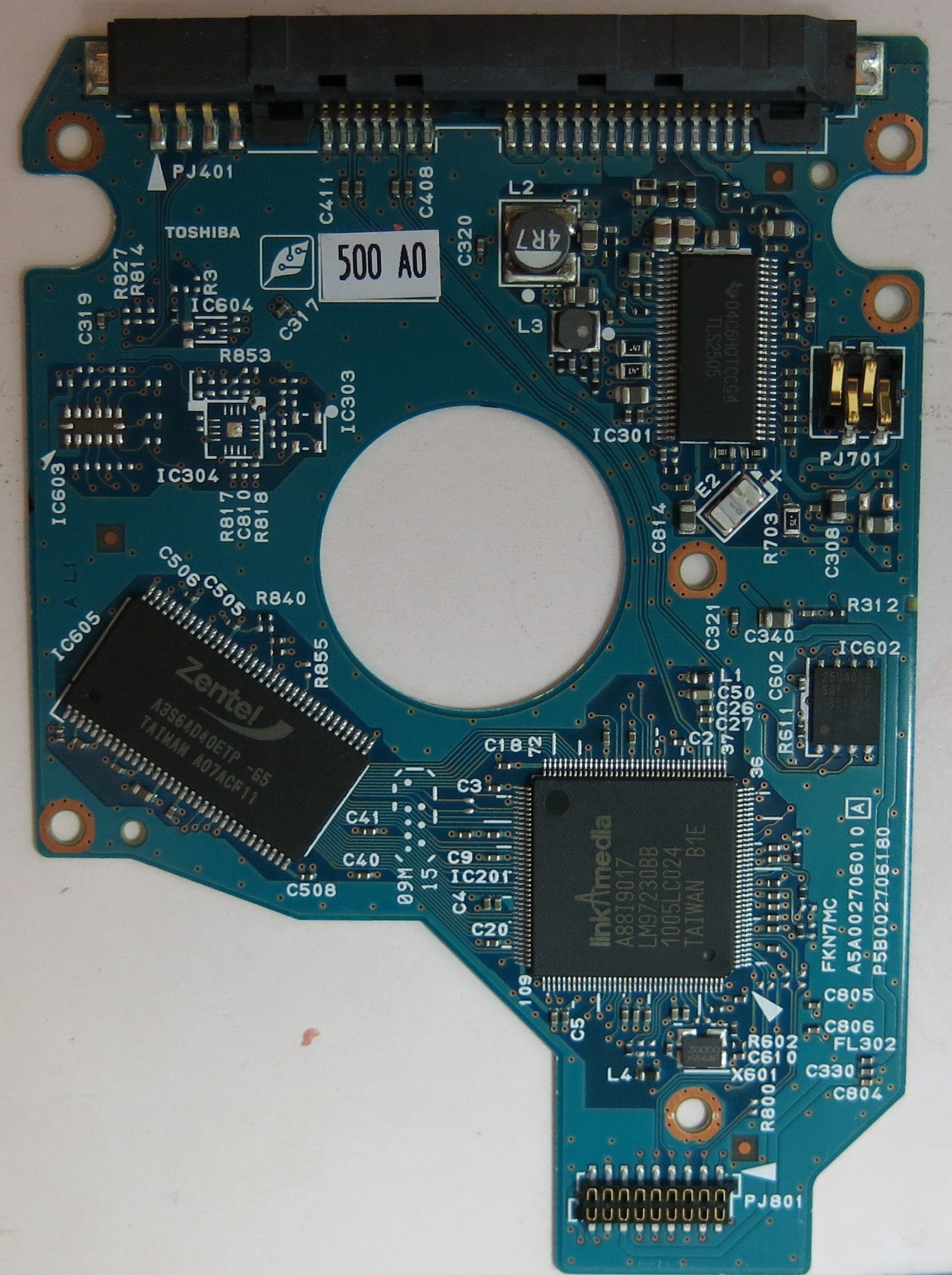 MK3265GSXV HDD2J13 B UY01 S G002706A PCB