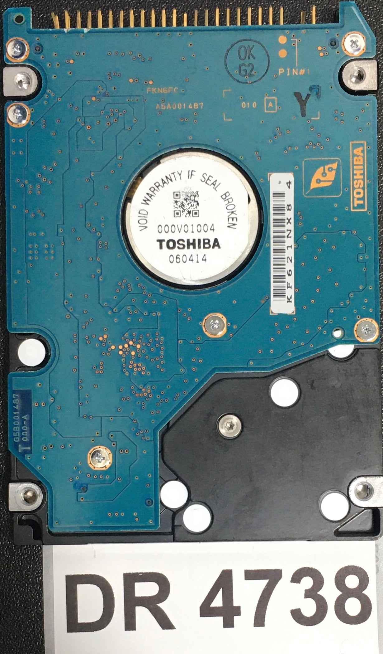 MK4032GAX,  Serial: 265M0958T,  40GB 2.5,  PCB : G5B001487 000-A,
