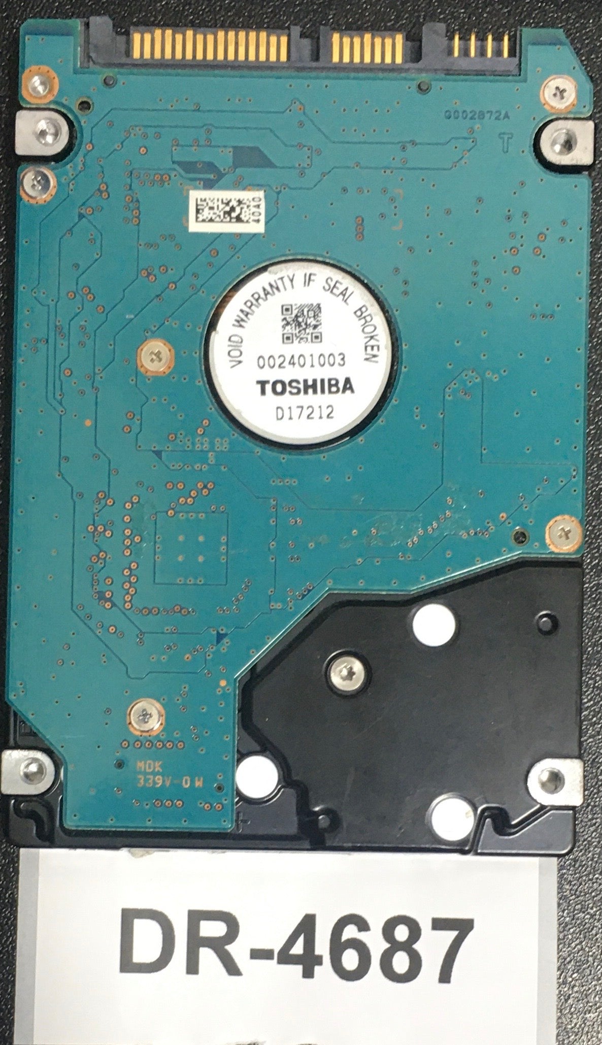 MK5061GSYN,  Serial: 537TTE9JT QZ3 EC.A,  500GB 2.5,  PCB : G002872A,