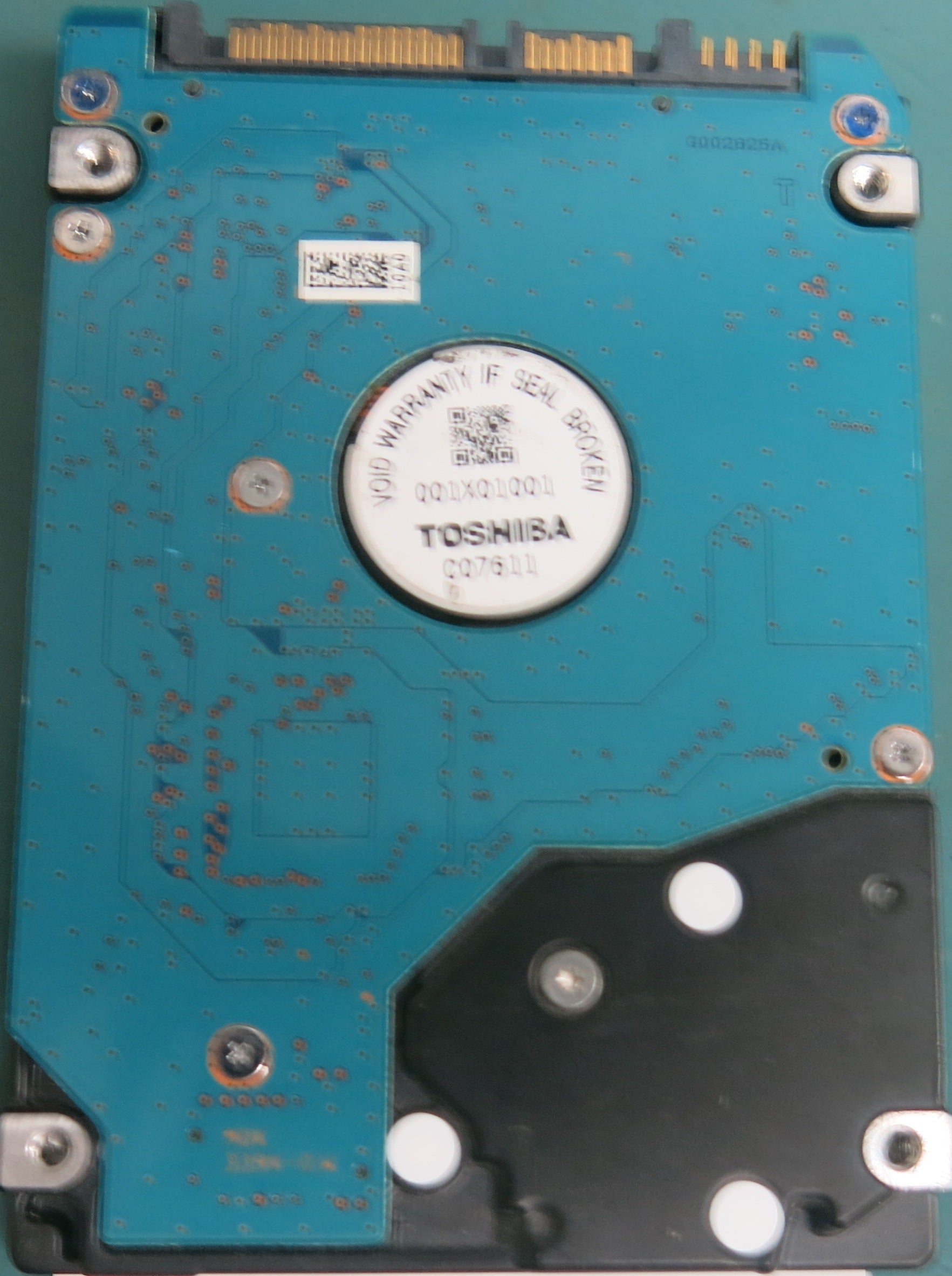 MK5075GSX,  500GB, 2.5,  PCB: G002825A,  S/N: 22TVT8UFT Q18 EC.A,
