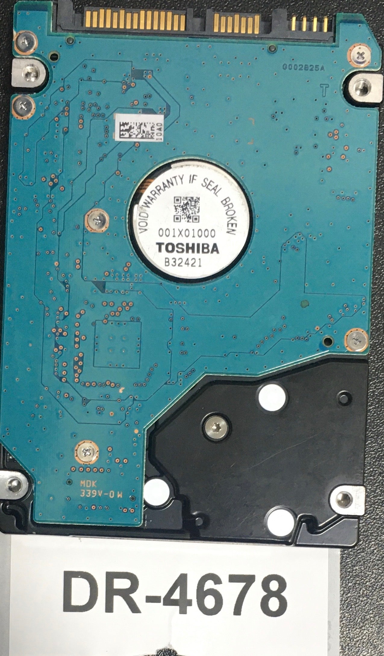 MK6476GSX,  Serial: 914BF303S P68 EC.A,  640GB 2.5,  PCB : G002825A,