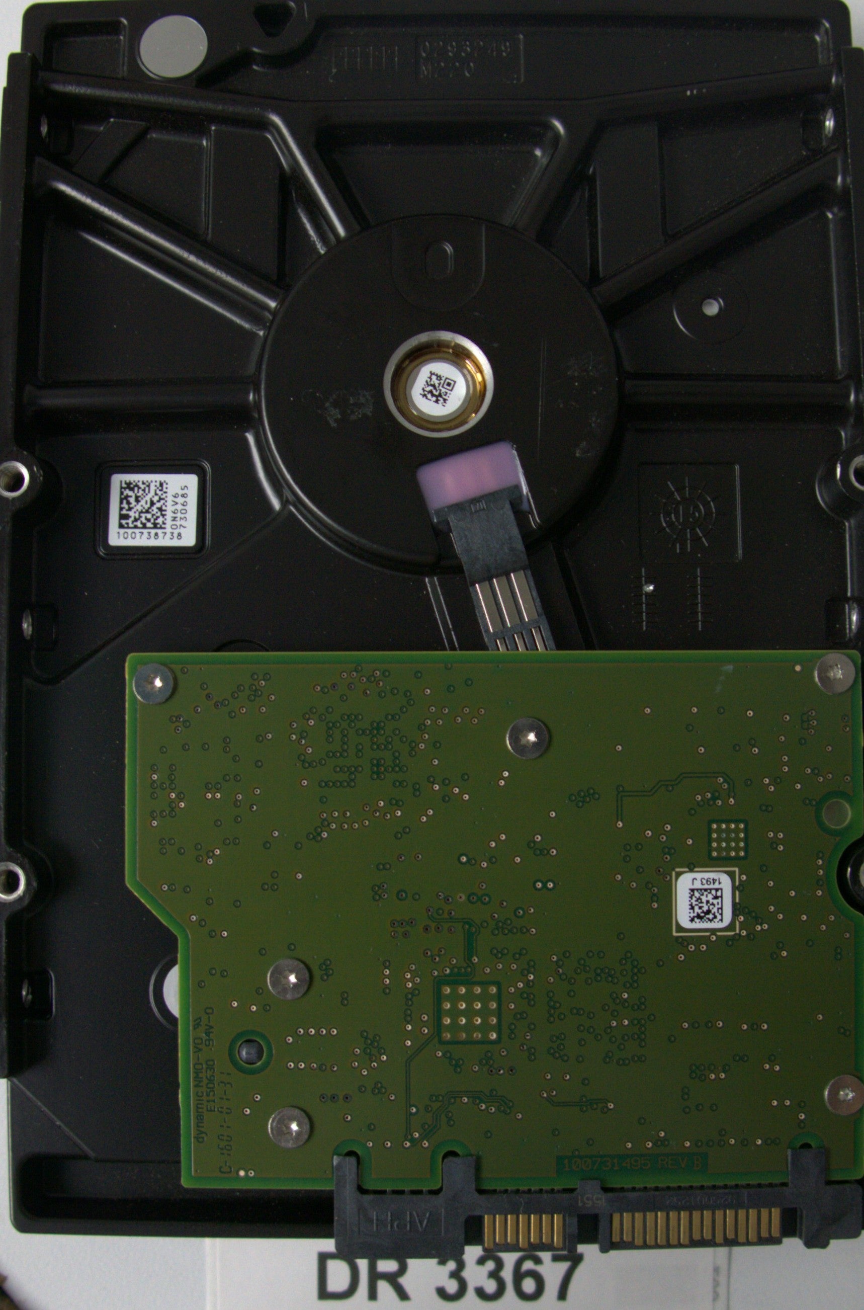 Model: ST2000DX001, P/N: 1NS164-500, FW: CC41, Serial: Z4Z5DQHG, 2TB 3.5, PCB: 100731495 REV B