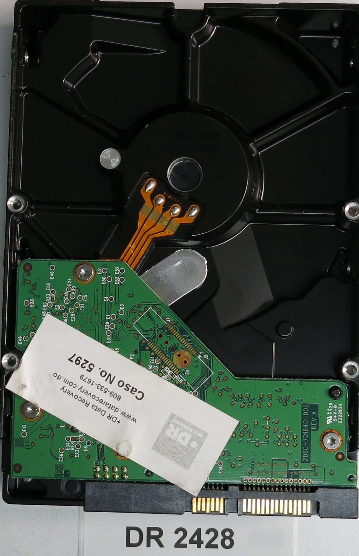 WD5000AAKS-75V0A0,  Serial:WCAWF0969552,  500GB 3.5,  PCB:2060-701640-002- REV A