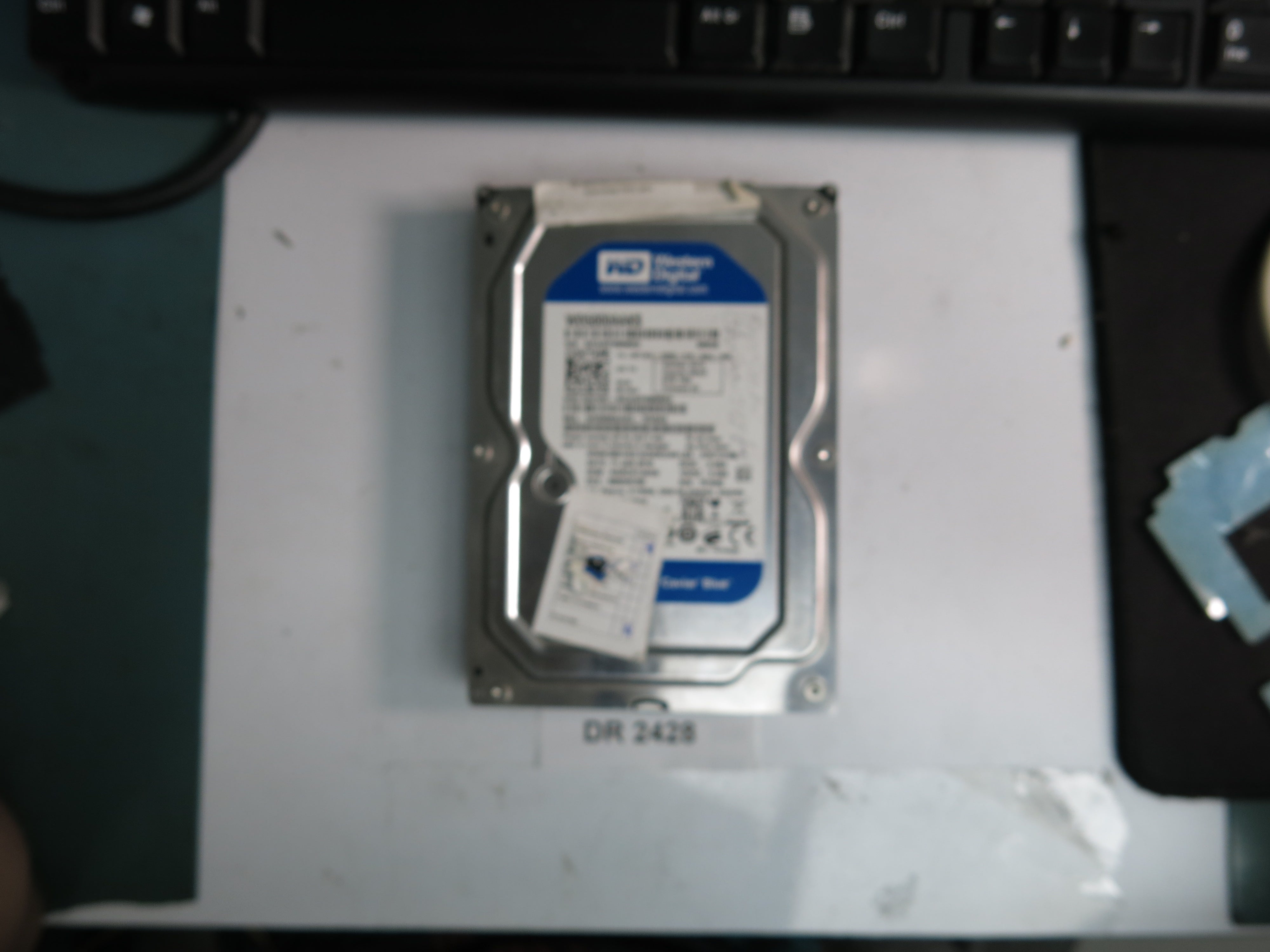 WD5000AAKS-75V0A0,  Serial:WCAWF0969552,  500GB 3.5,  PCB:2060-701640-002- REV A