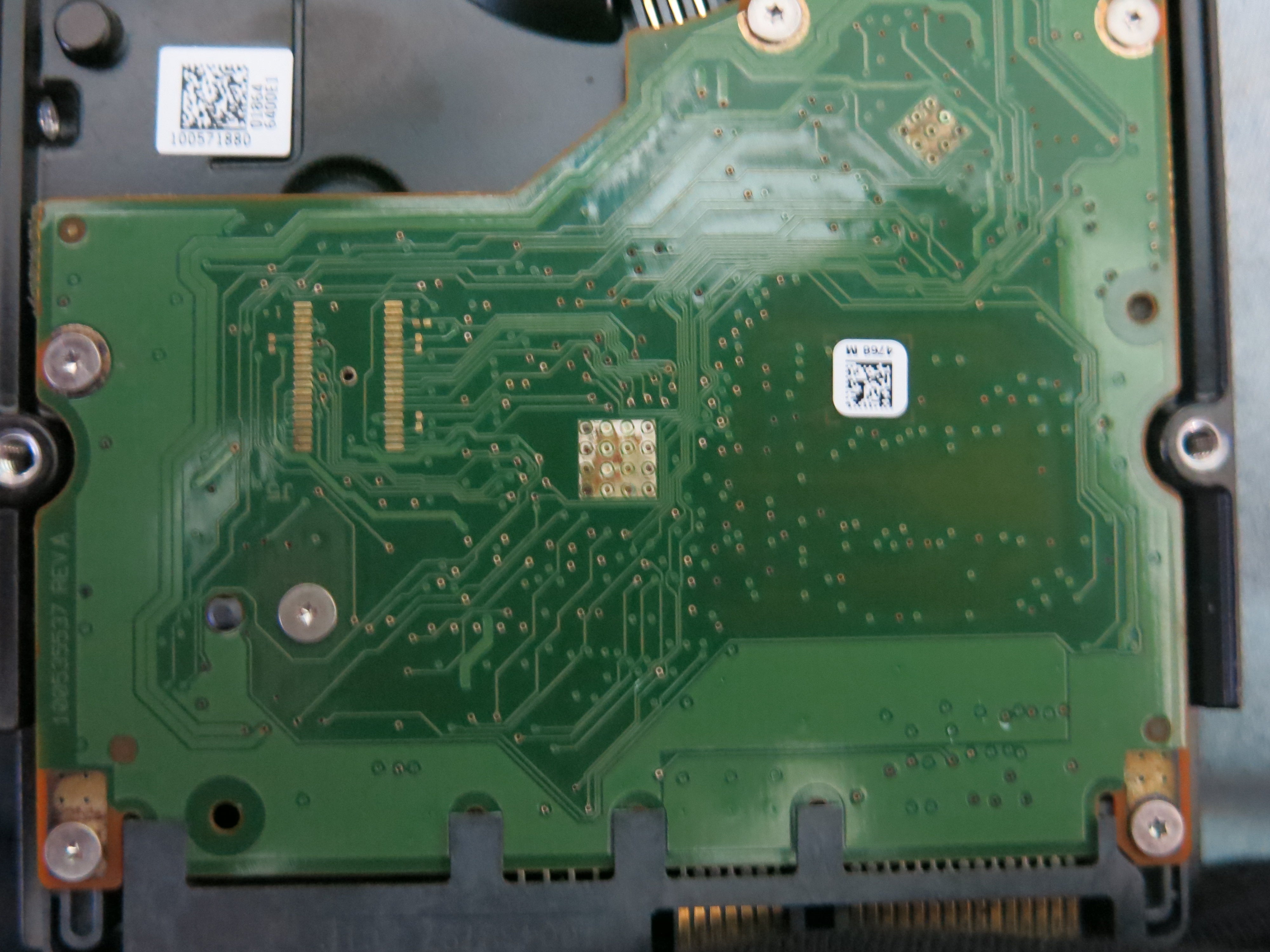 MODEL :ST31000424CS PCB : 100535547 REV A SERIAL NUMBER : 5VX0VGVE