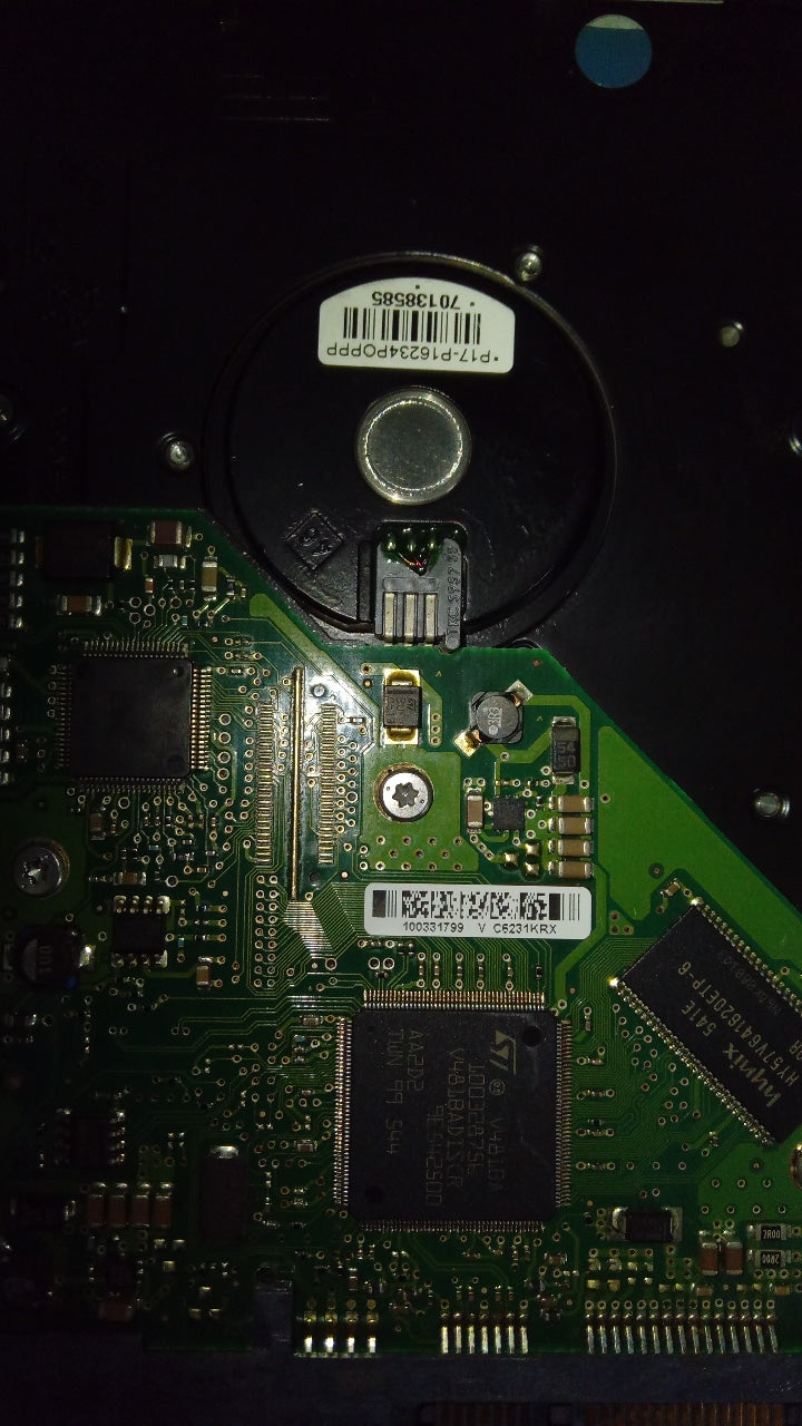 ST3120026AS PCB : 100331799 SERIAL NUMBER : 4MS1SDT3 PN:4MS1SDT3 FW:3.42 120GB