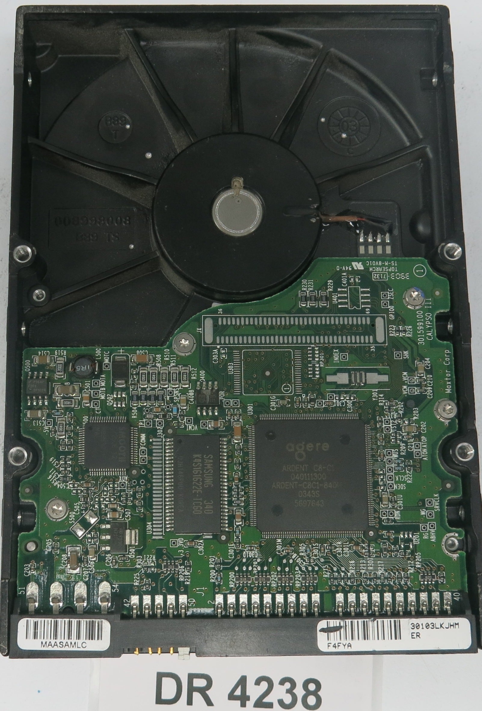 ST3160215SCE,  Serial:5RX1MH4X,  80GB 3.5,  PCB:100422559- REV C