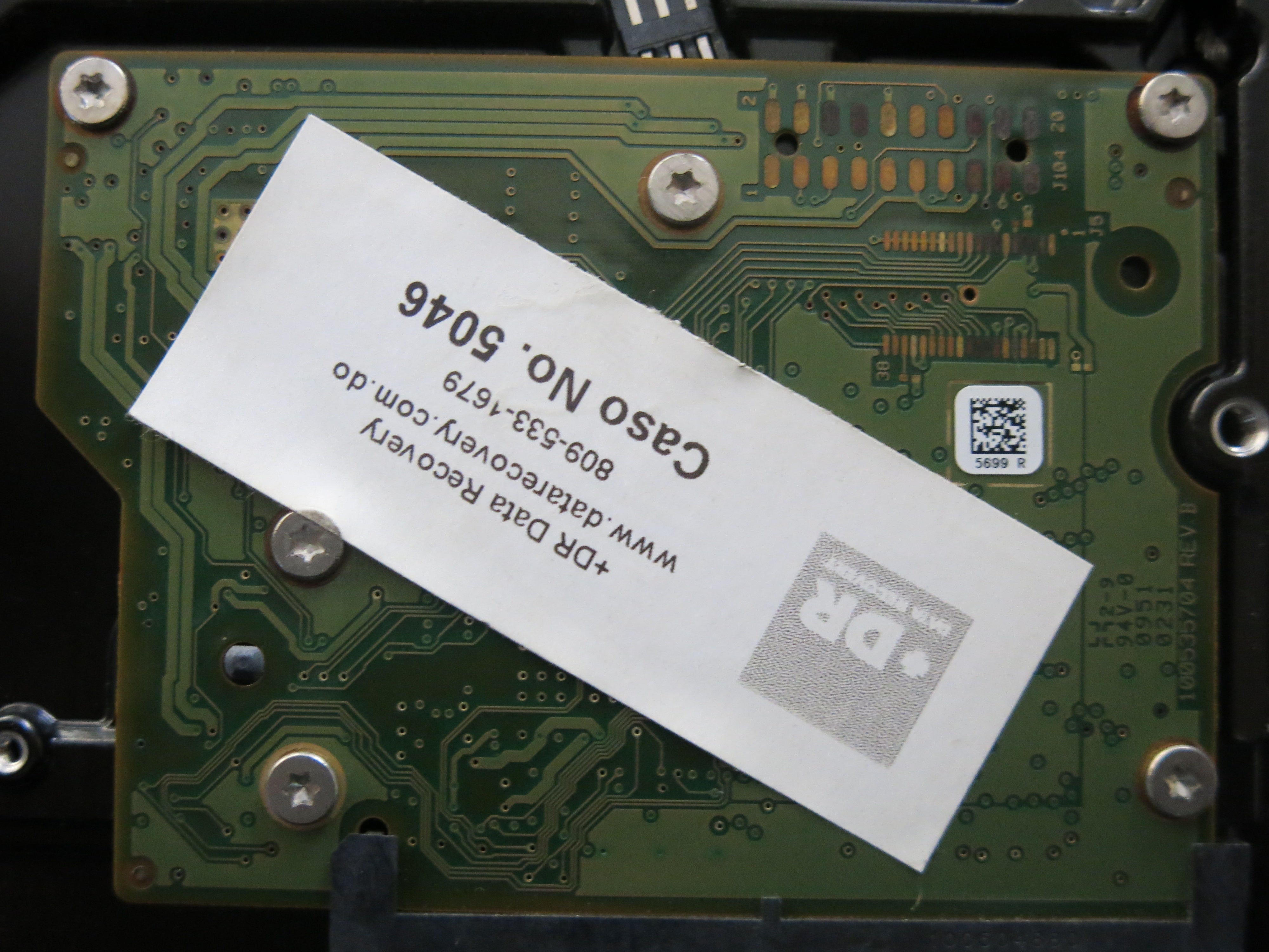 ST3160318AS PCB : 100535704 REV B SERIAL NUMBER : 9VM8TCSH FW:CC44 PN:9SL13A-515 160GB