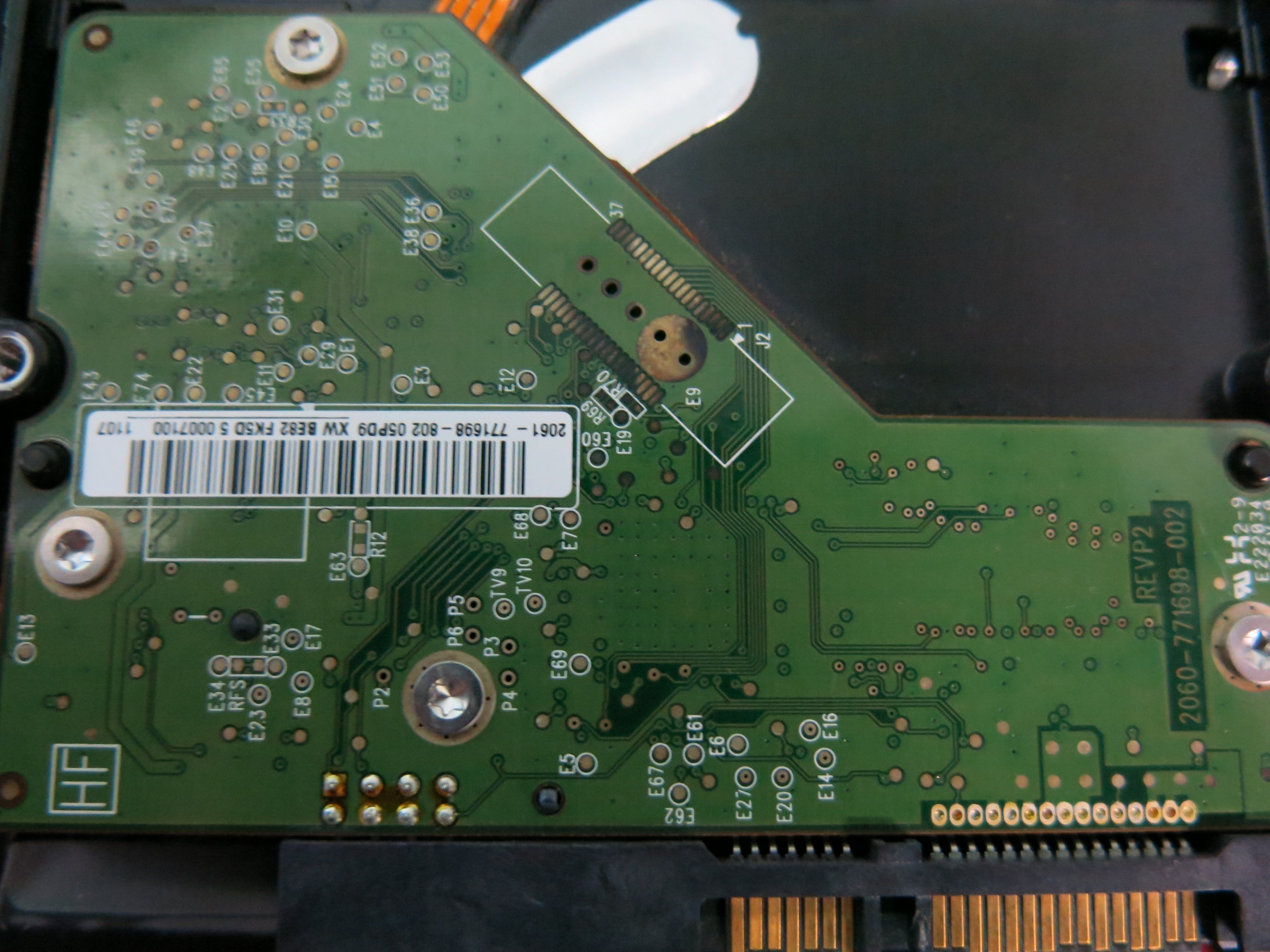 WD30EZRS-11J99B0 PCB: 2060-771698-002 SERIAL NUMBER: WMAWZ0011840 3.TB