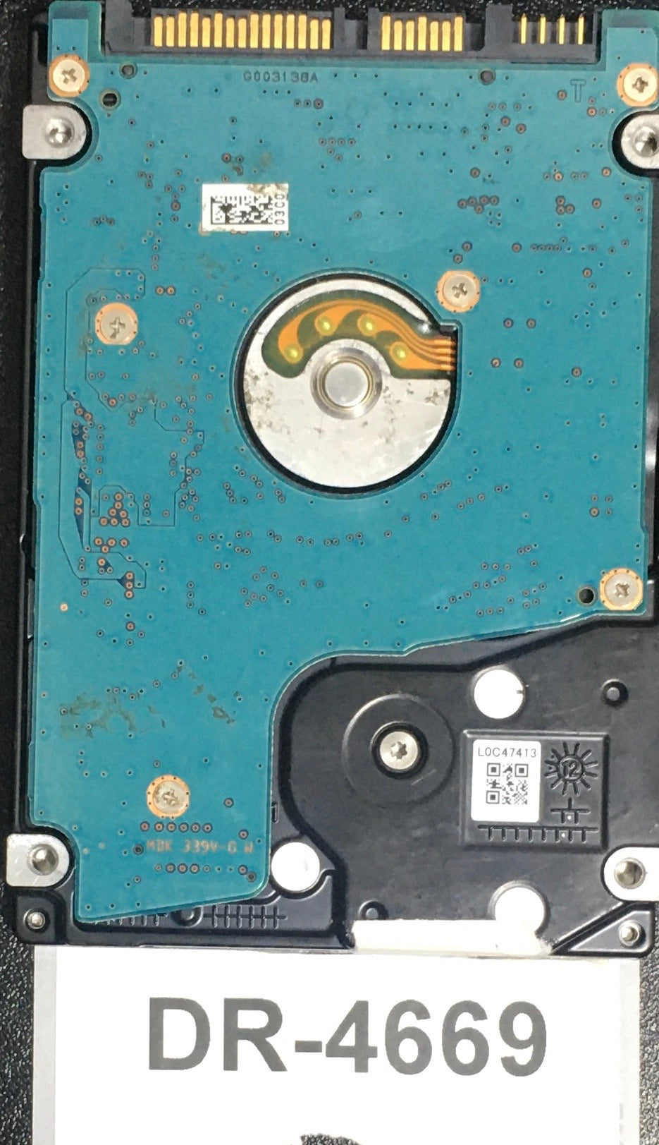MQ01ABC150,  Serial: 13KPP2LWT TV2 HDKAB04AZA01 T,  1.5TB 2.5,  PCB : G003138A,