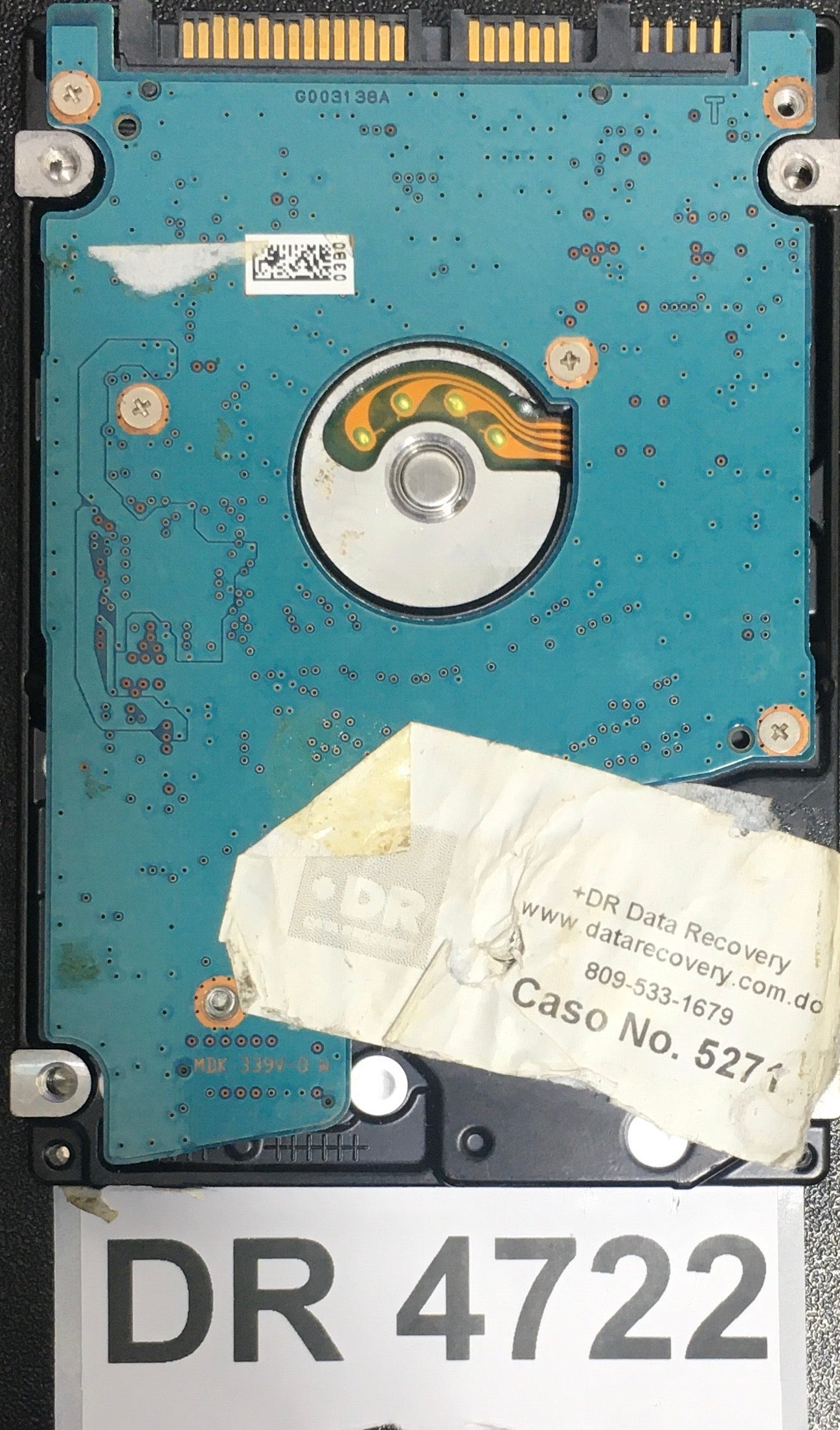 MQ01ABC150,  Serial: Y2G2P9GTT TV2 HDKAB04AZA01 T,  1.5TB 2.5,  PCB : G003138A,