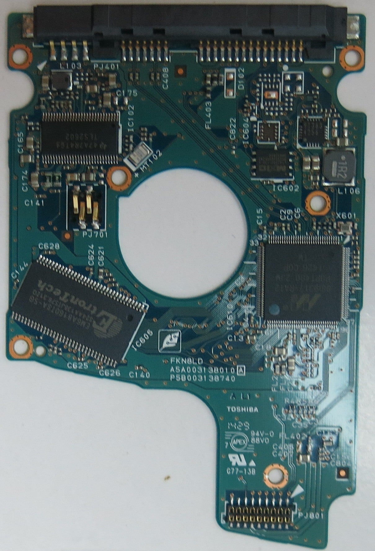 MQ01ABD050VS ASG AA00/AZ0U1Q G003138A PCB