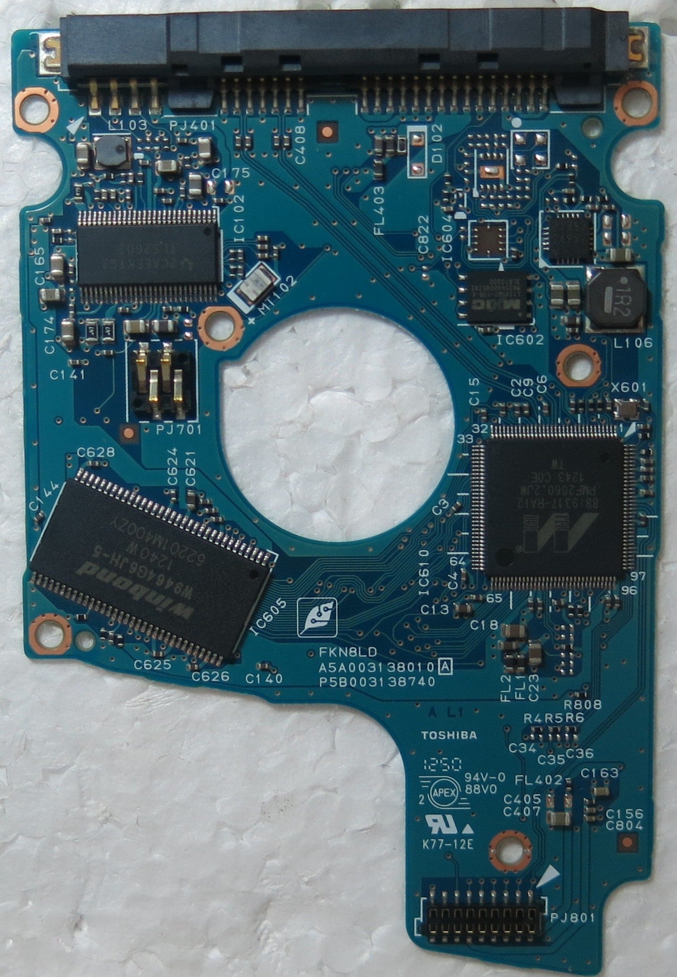 MQ01ABD075 G003138A PCB