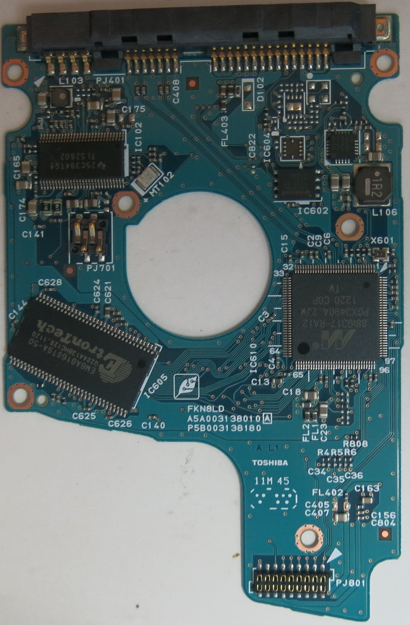 MQ01ABD100 AZA AA00/AX001U G003138A PCB