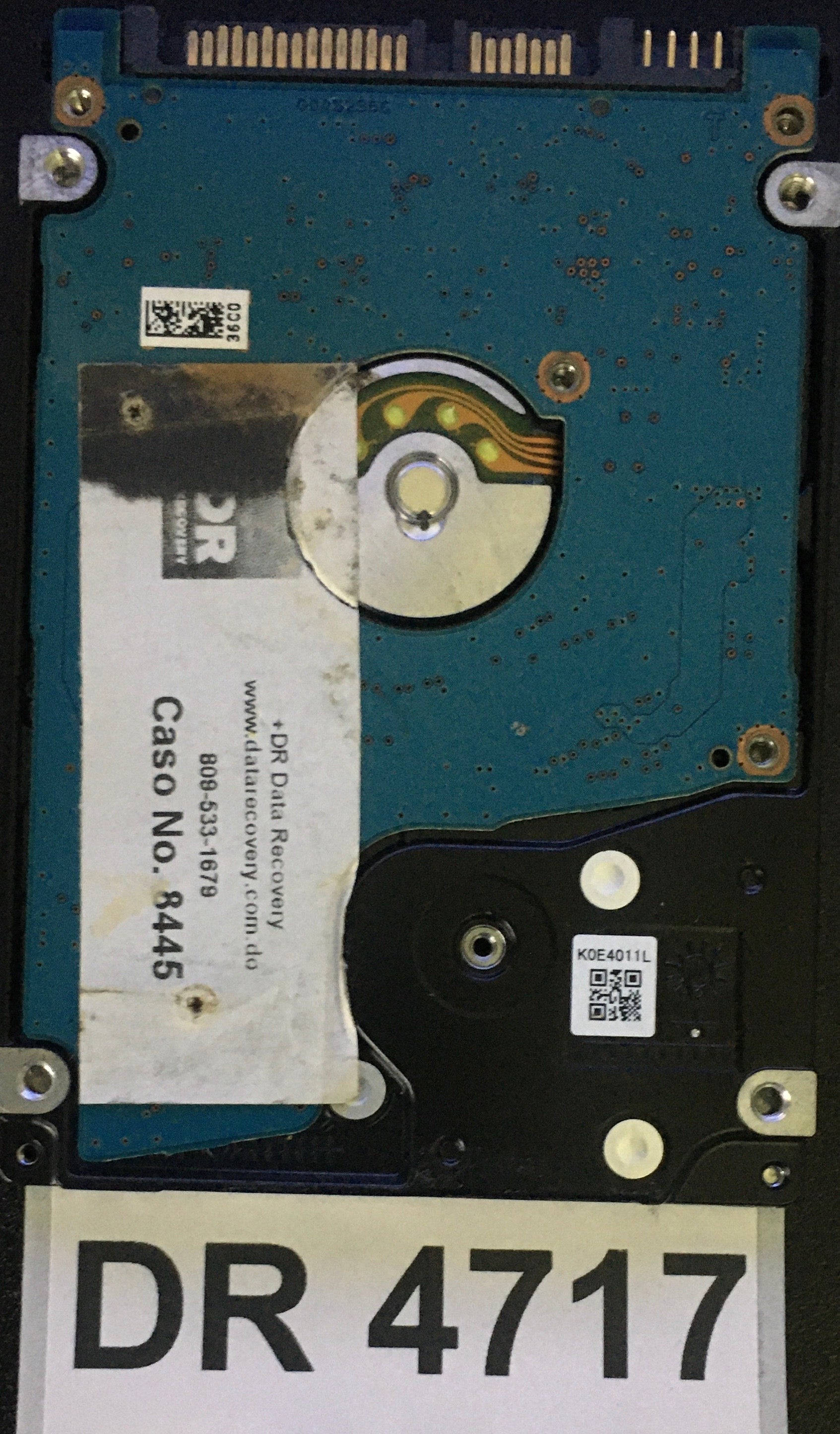 MQ01ACF050,  Serial: X4EEW0P6T Z11 HDRCC00D2A01 T,  500GB 2.5,  PCB : G003235C,