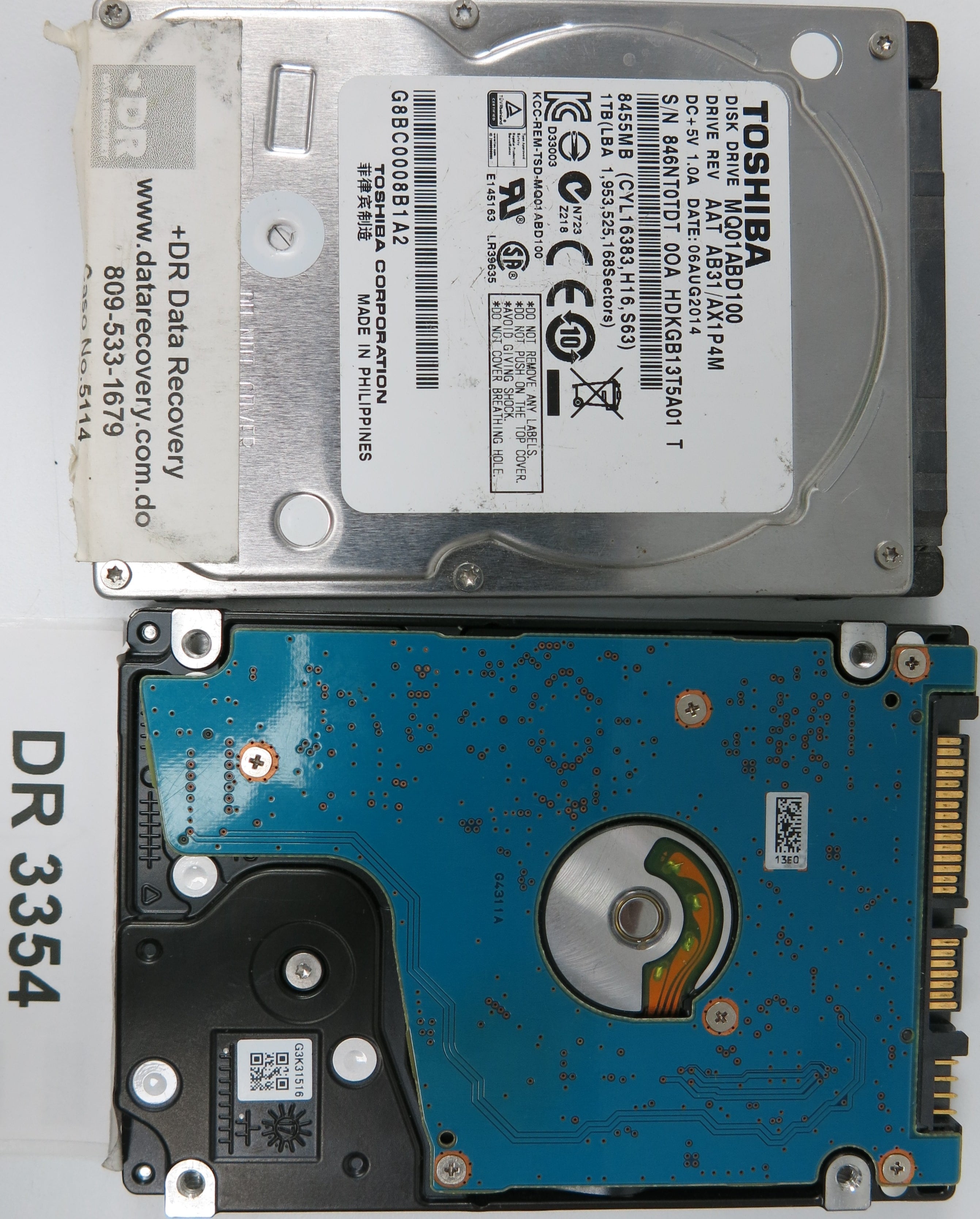 MQ04UBD200, 2TB 2.5, G4311A