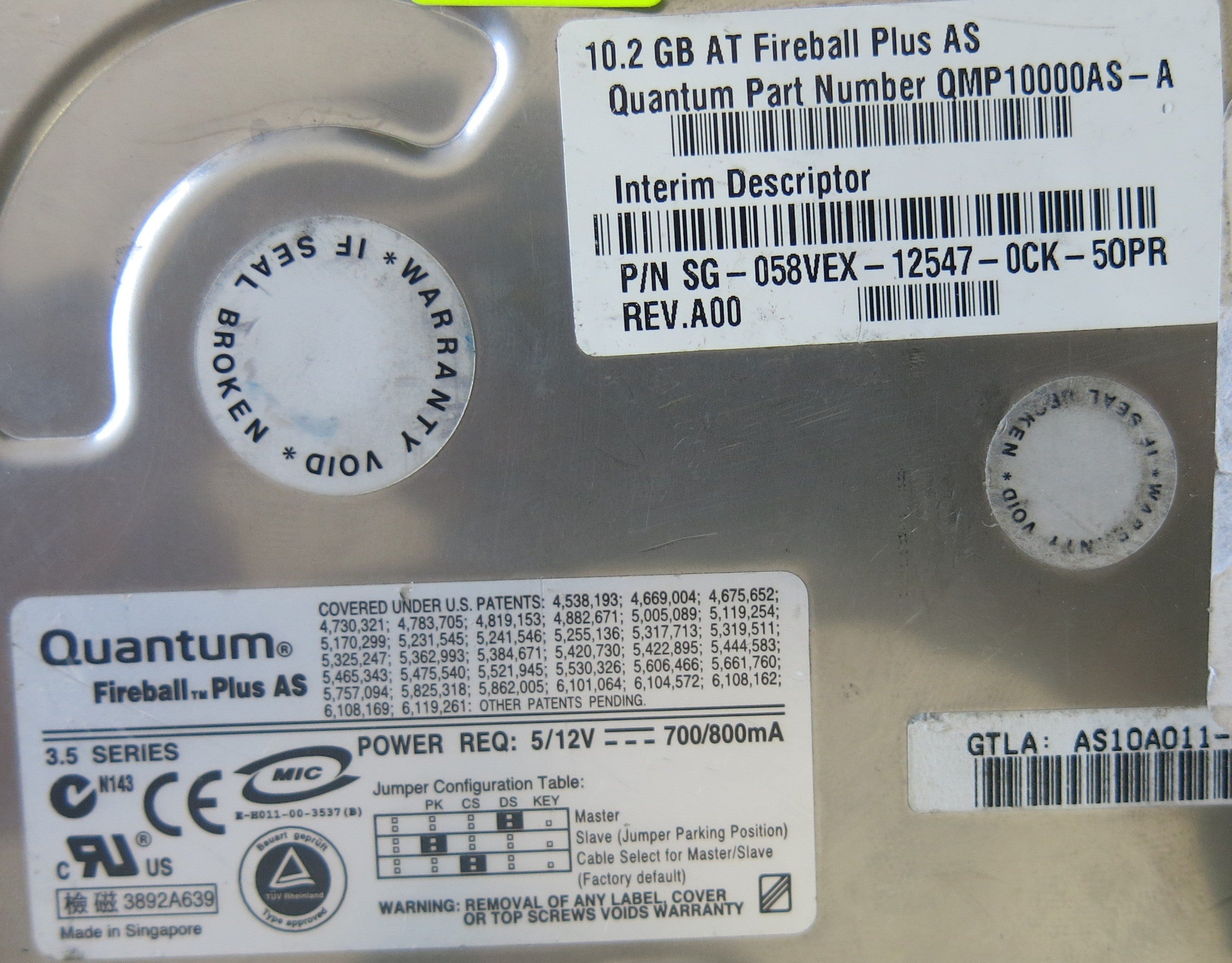 QMP10000AS-A  10-118172-06 REV 1 PCB