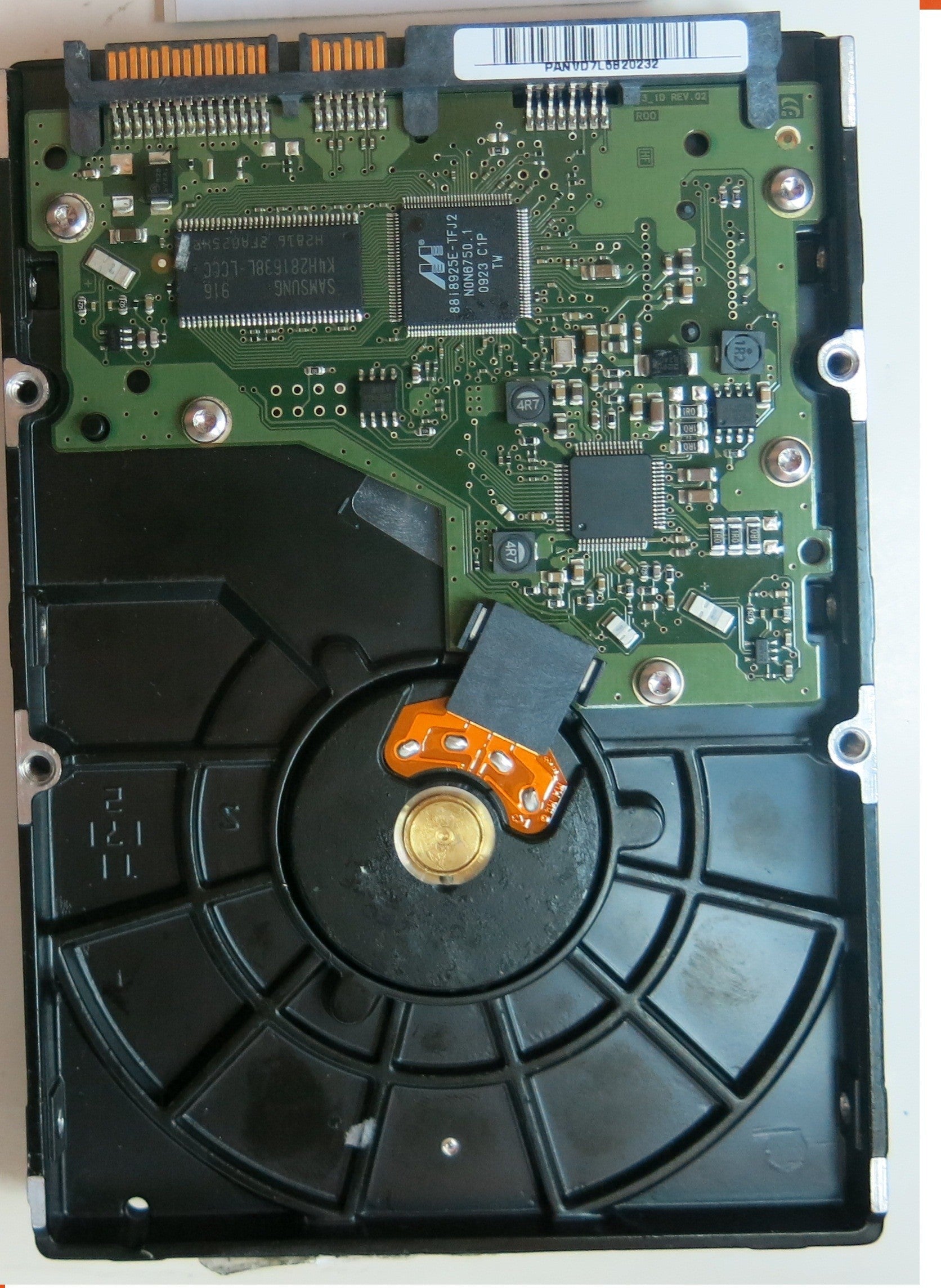 HD503HL,  Serial Number:S243JDWS803760,  500GB 3.5,     PCB:BF41-00263A 02