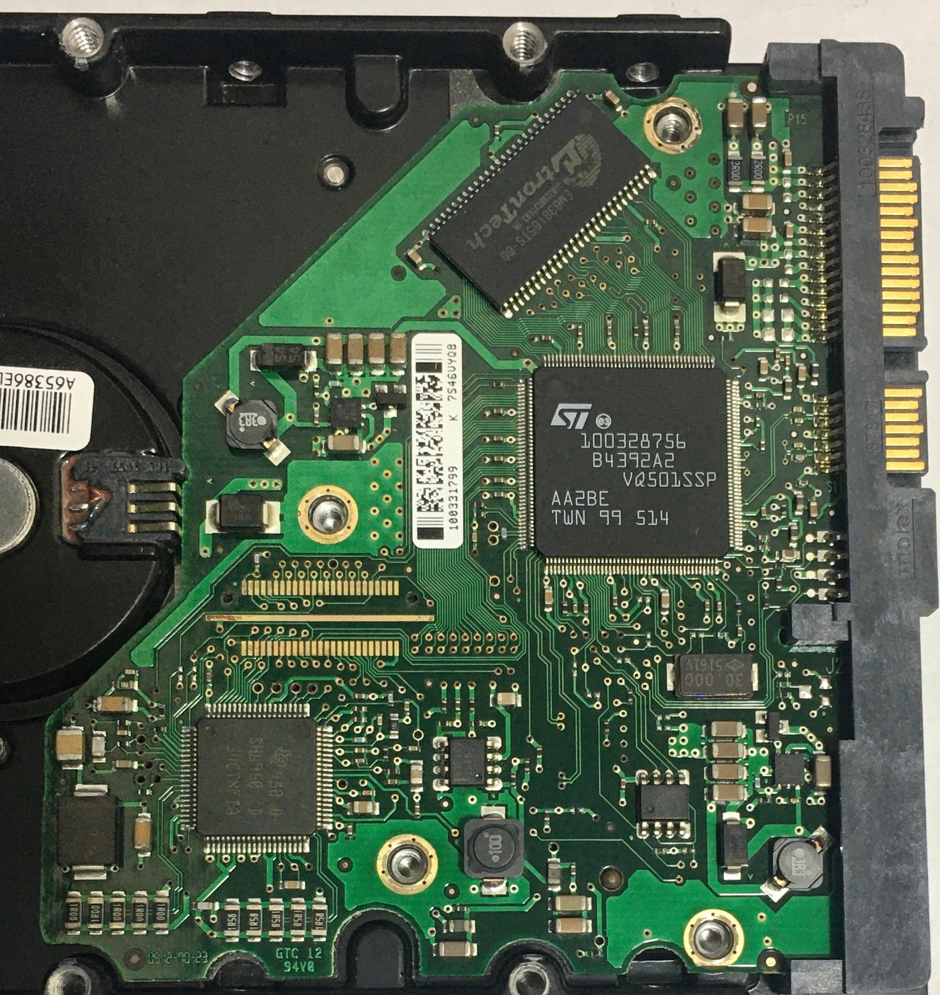 ST3120026AS,  PCB: 100336321 REV A, Serial Number: 4MS0G9YY, P/N 9W2813-160, FW: 3.42