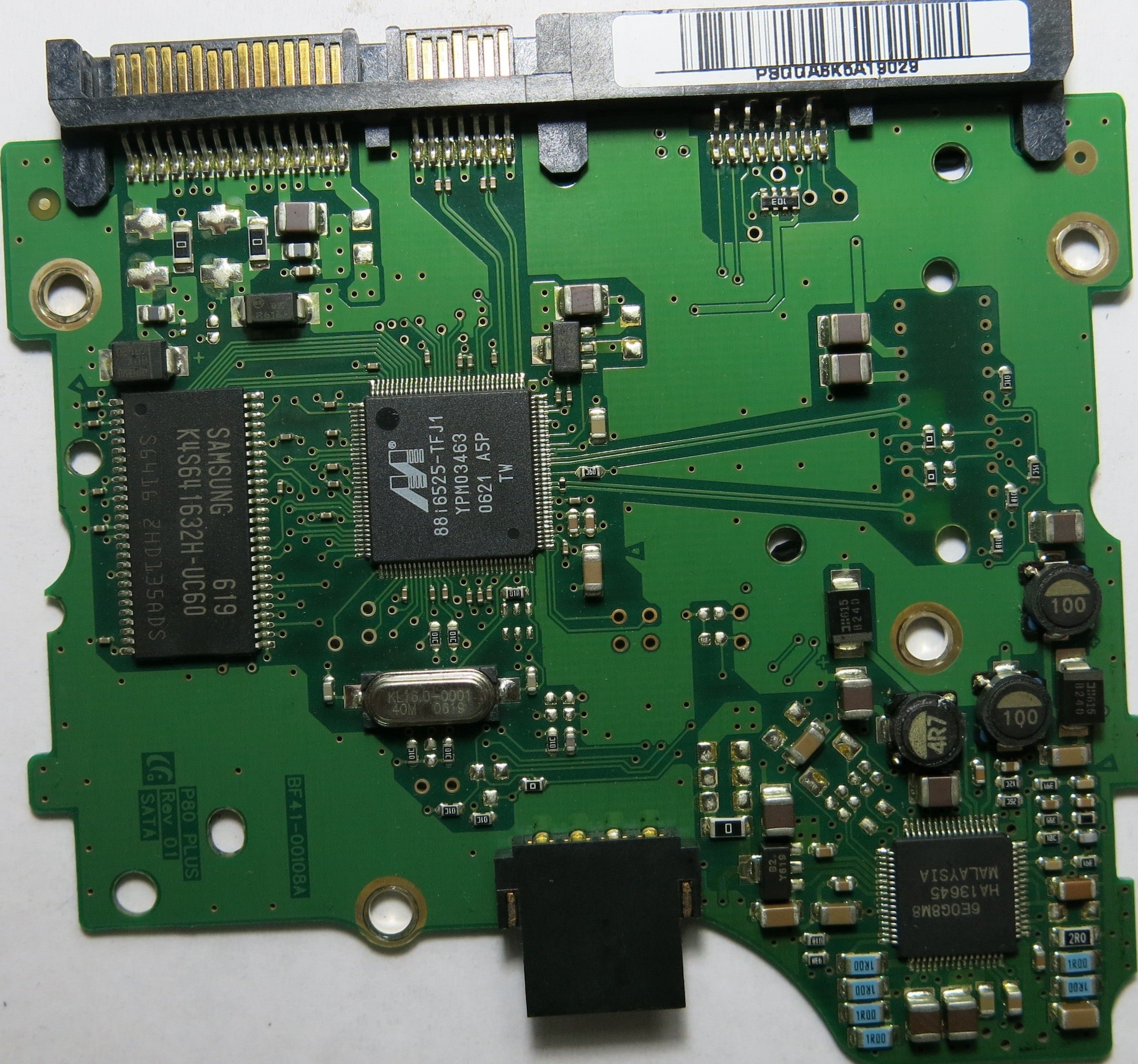 SAMSUNG HD080HJ/P P/N 1372J3FL683958 BF41-00108A FW ZH100-34