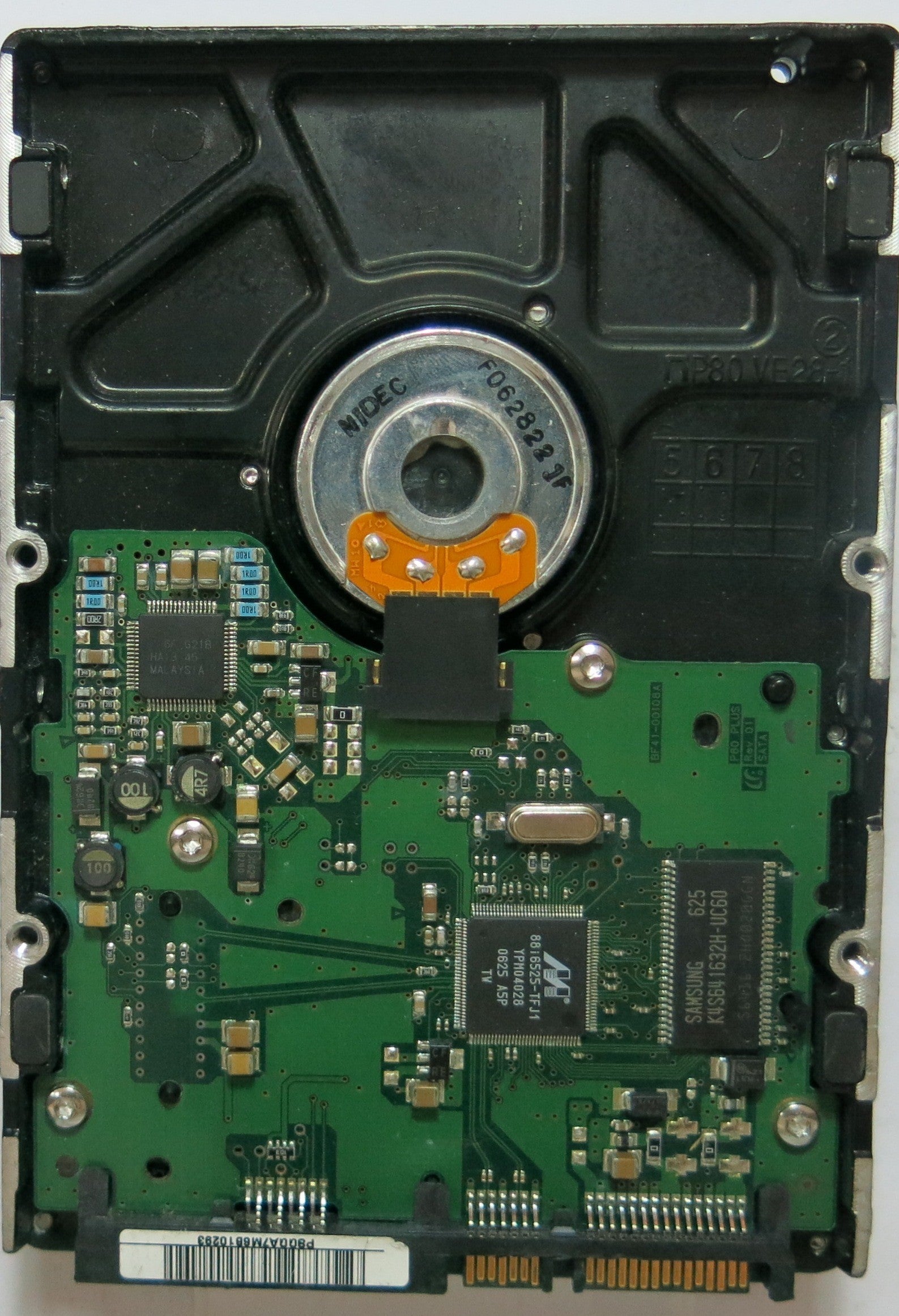 HD080HJ/P PCB: BF41-00108A SERIAL: S0DEJ2IL713729 FW: ZH100-34 PN 137214FL754651  FW ZH100-34  80,GB