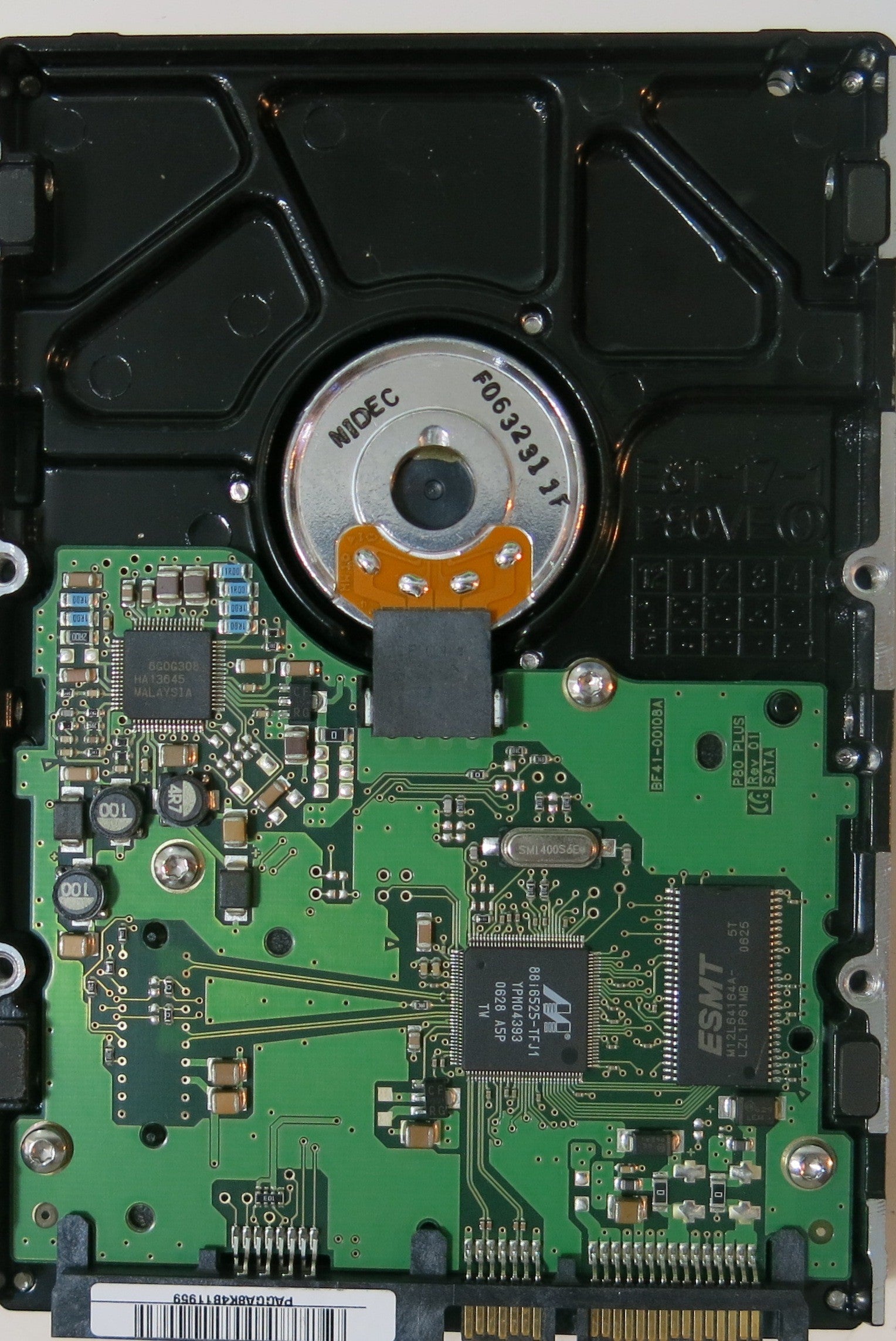 HD080HJ PCB: BF41-00108A SERIAL NUMBER: S08EJ1OL830713 PN 120311FL879984 FW ZH100-41 80.GB